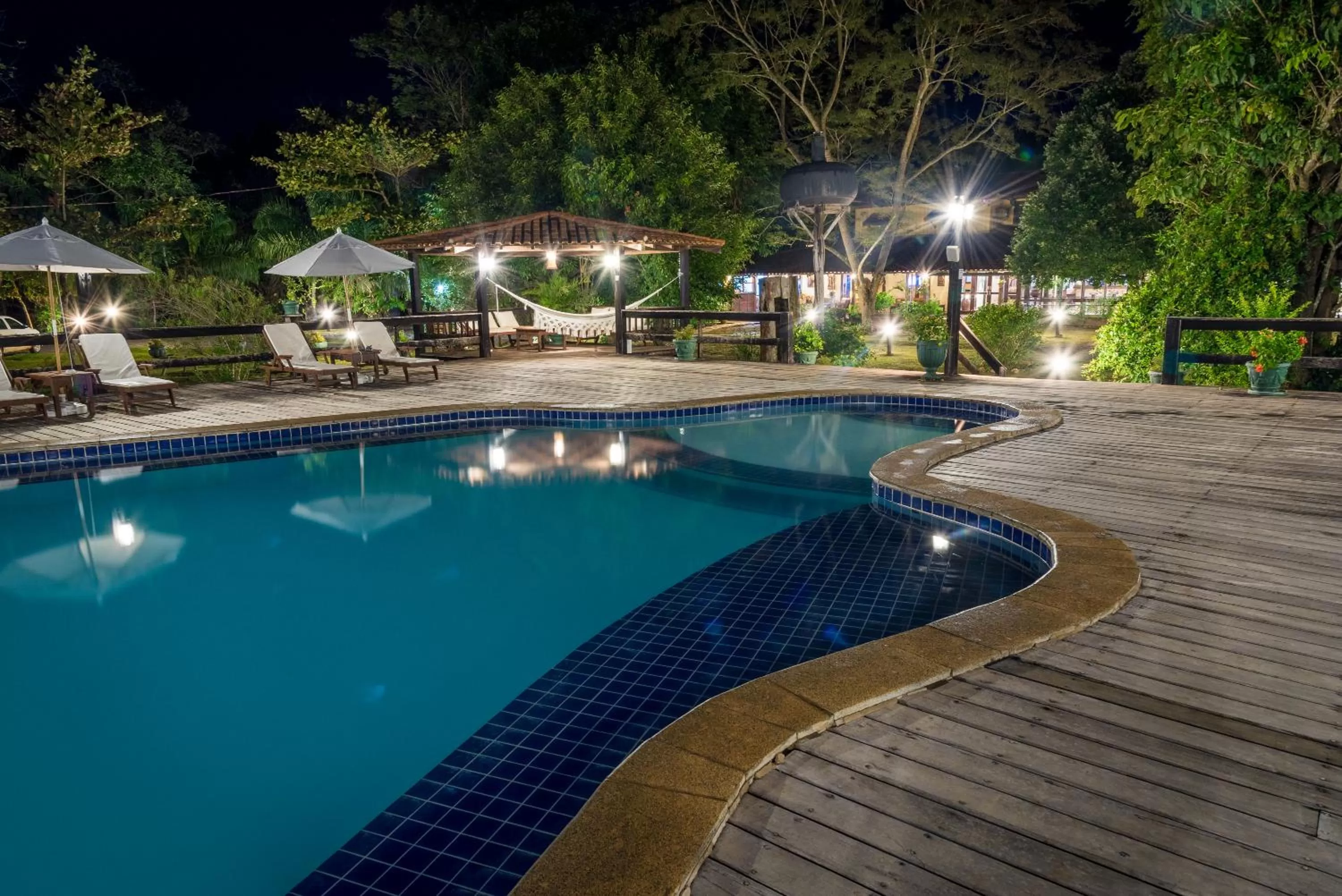 Pool view in Hotel Santa Esmeralda