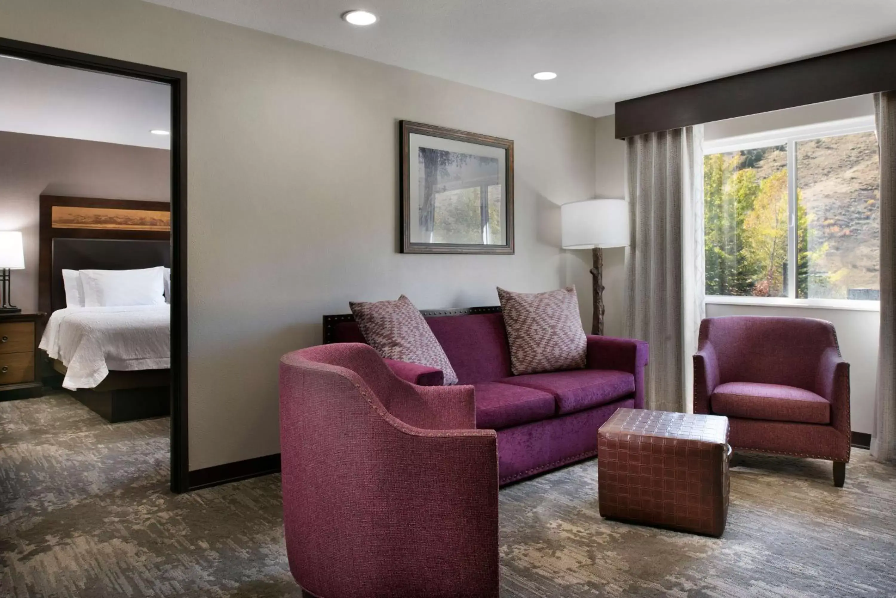 Living room, Seating Area in Hampton Inn Jackson Hole