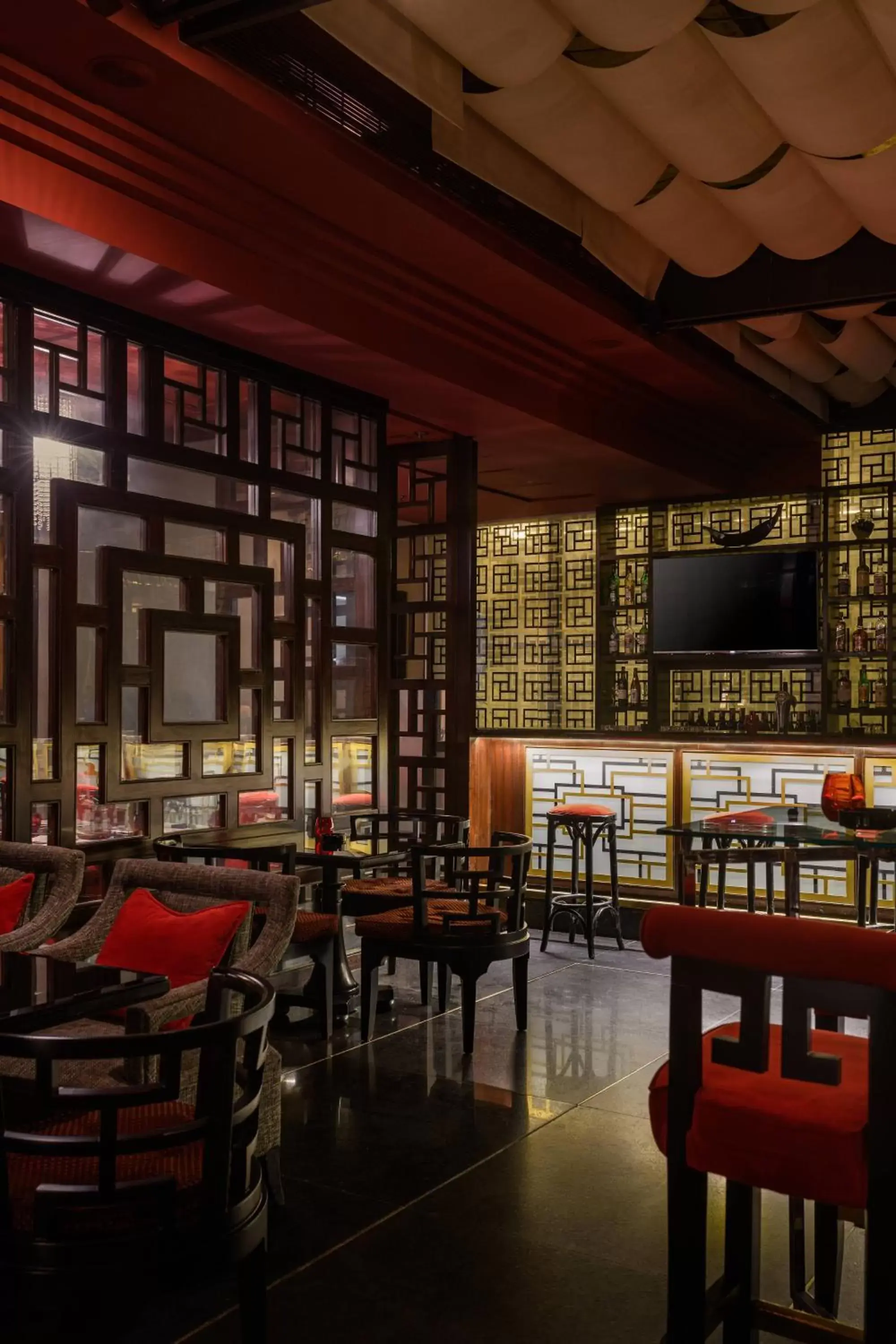 Lounge or bar, Restaurant/Places to Eat in Renaissance Cairo Mirage City Hotel