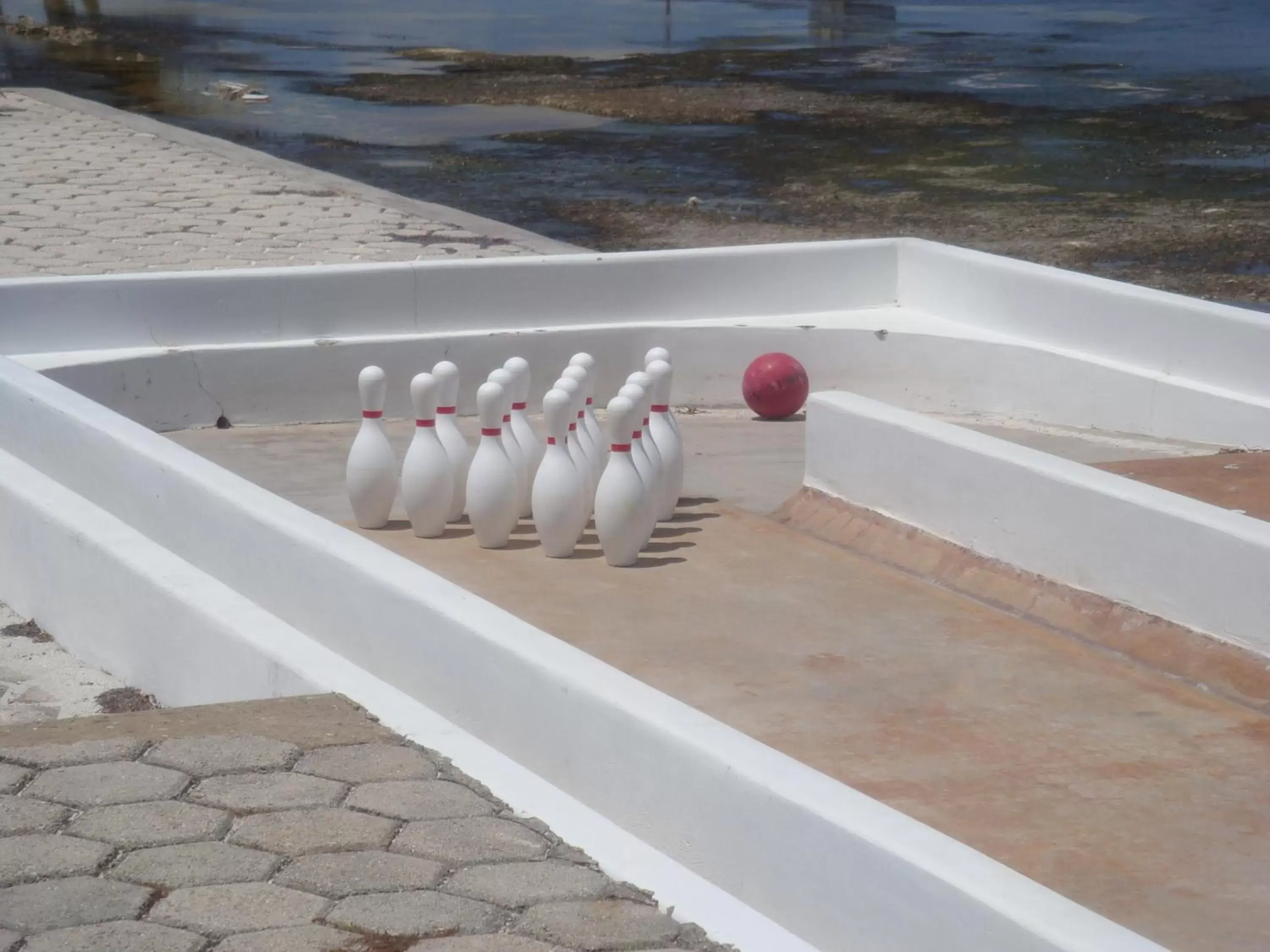 Bowling in Royal Caribbean Resort