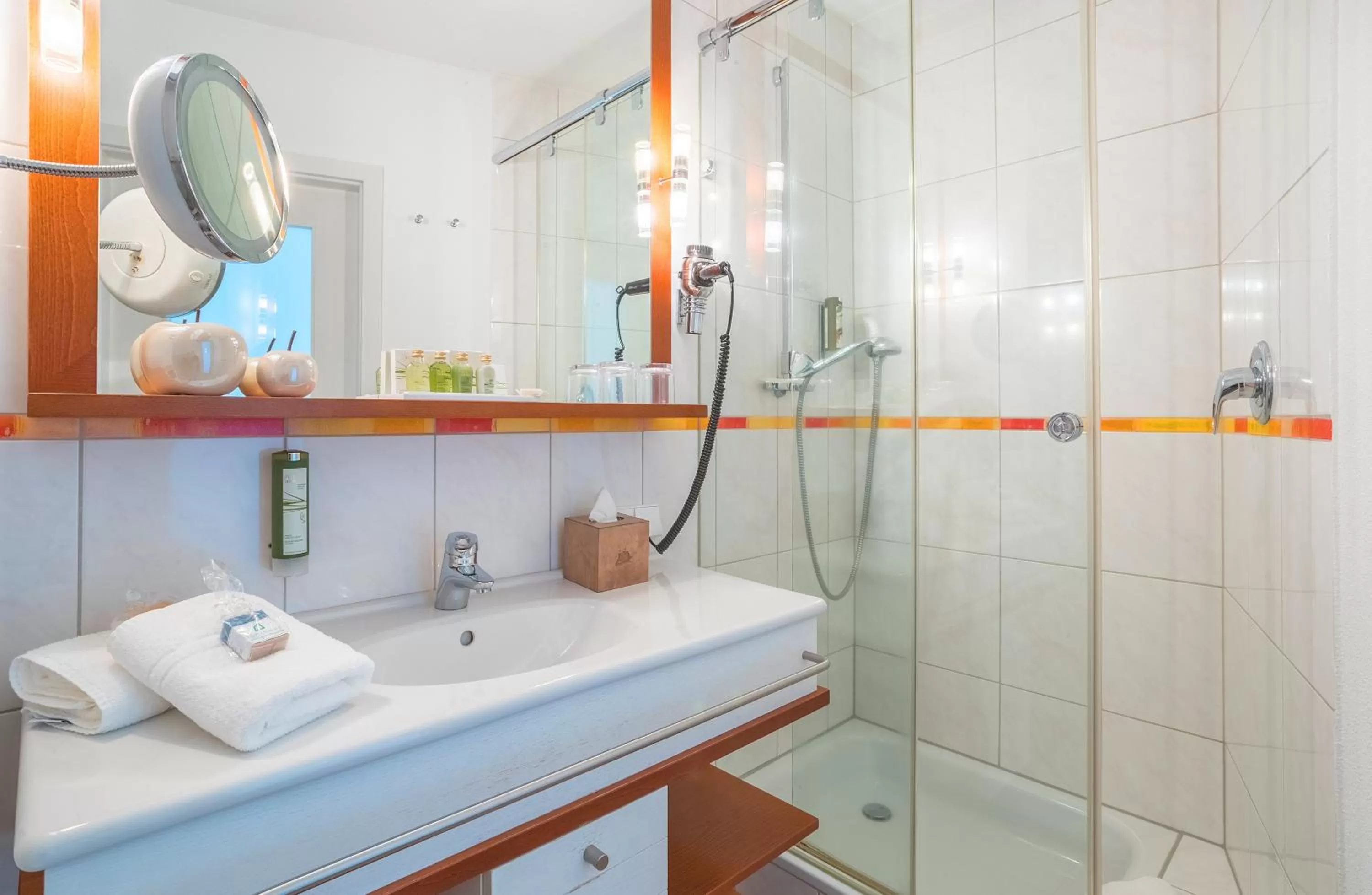 Bathroom in Hotel Fährhaus