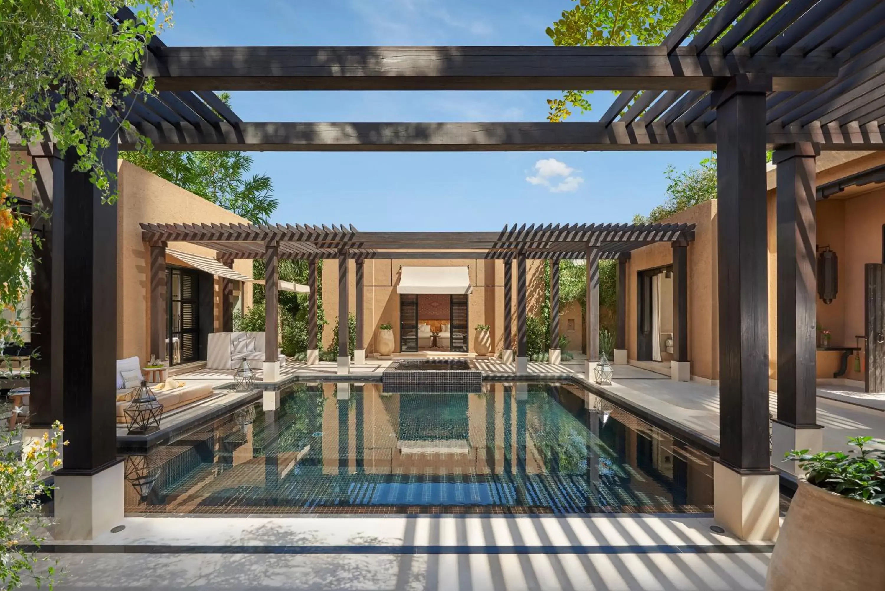 Garden, Swimming Pool in Mandarin Oriental, Marrakech