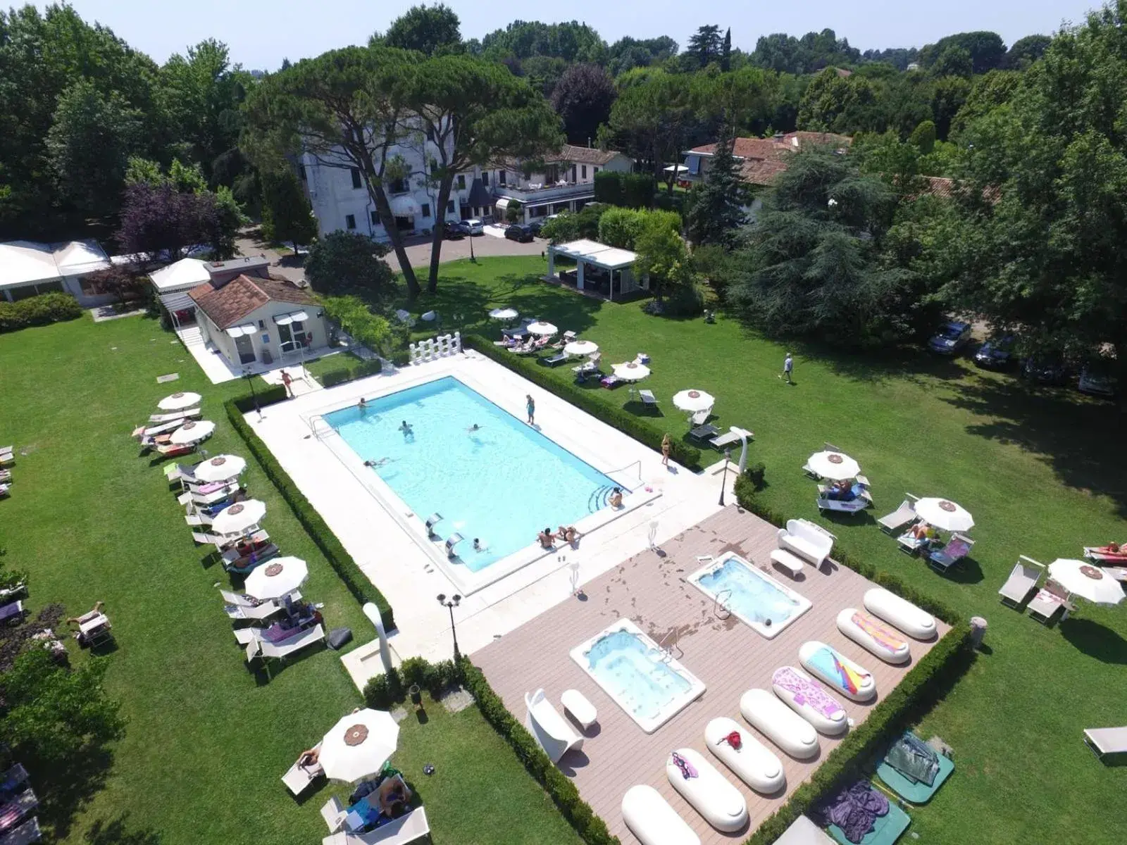 Bird's eye view, Bird's-eye View in Park Hotel Villa Giustinian