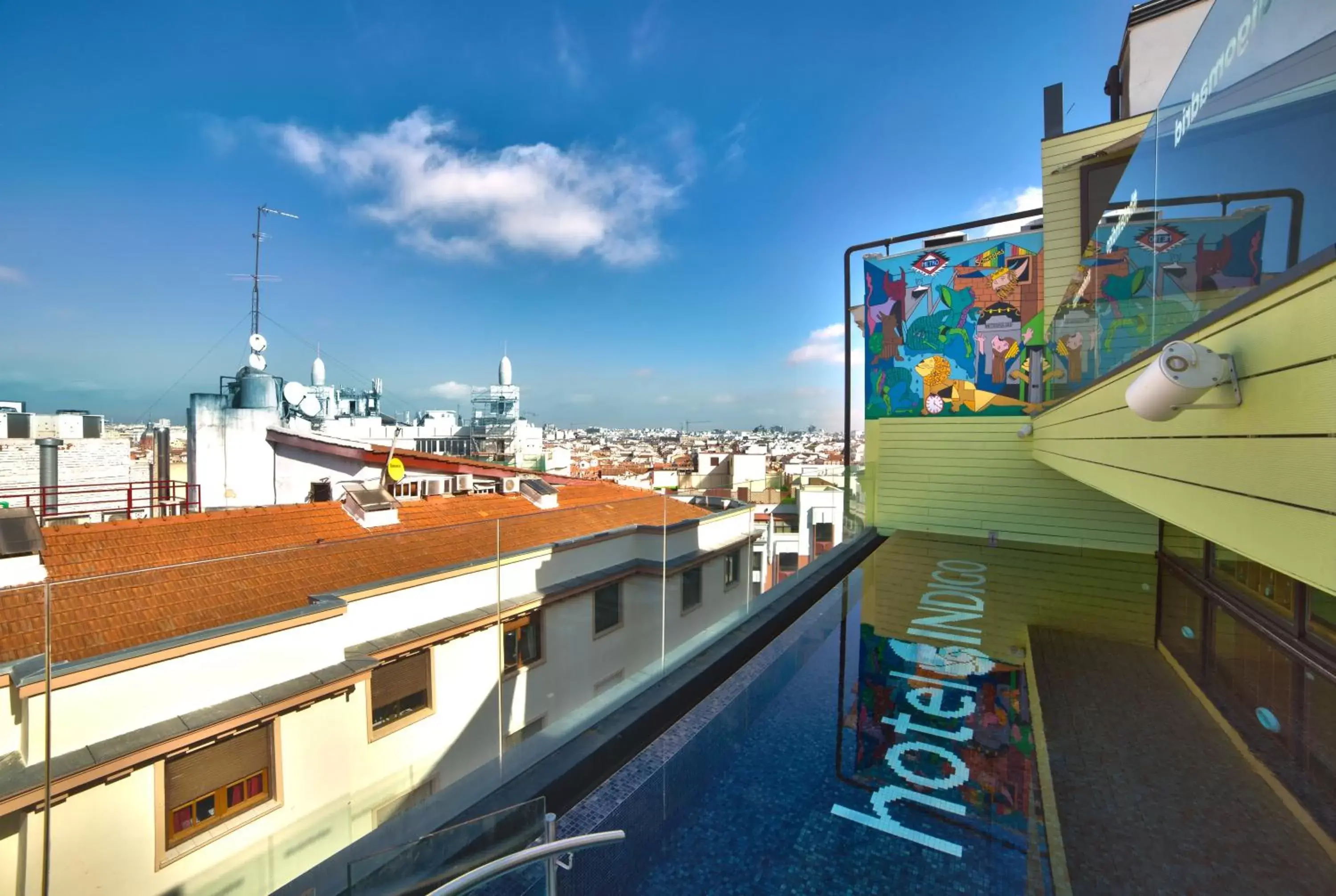 Swimming pool in Hotel Indigo Madrid - Gran Via, an IHG Hotel