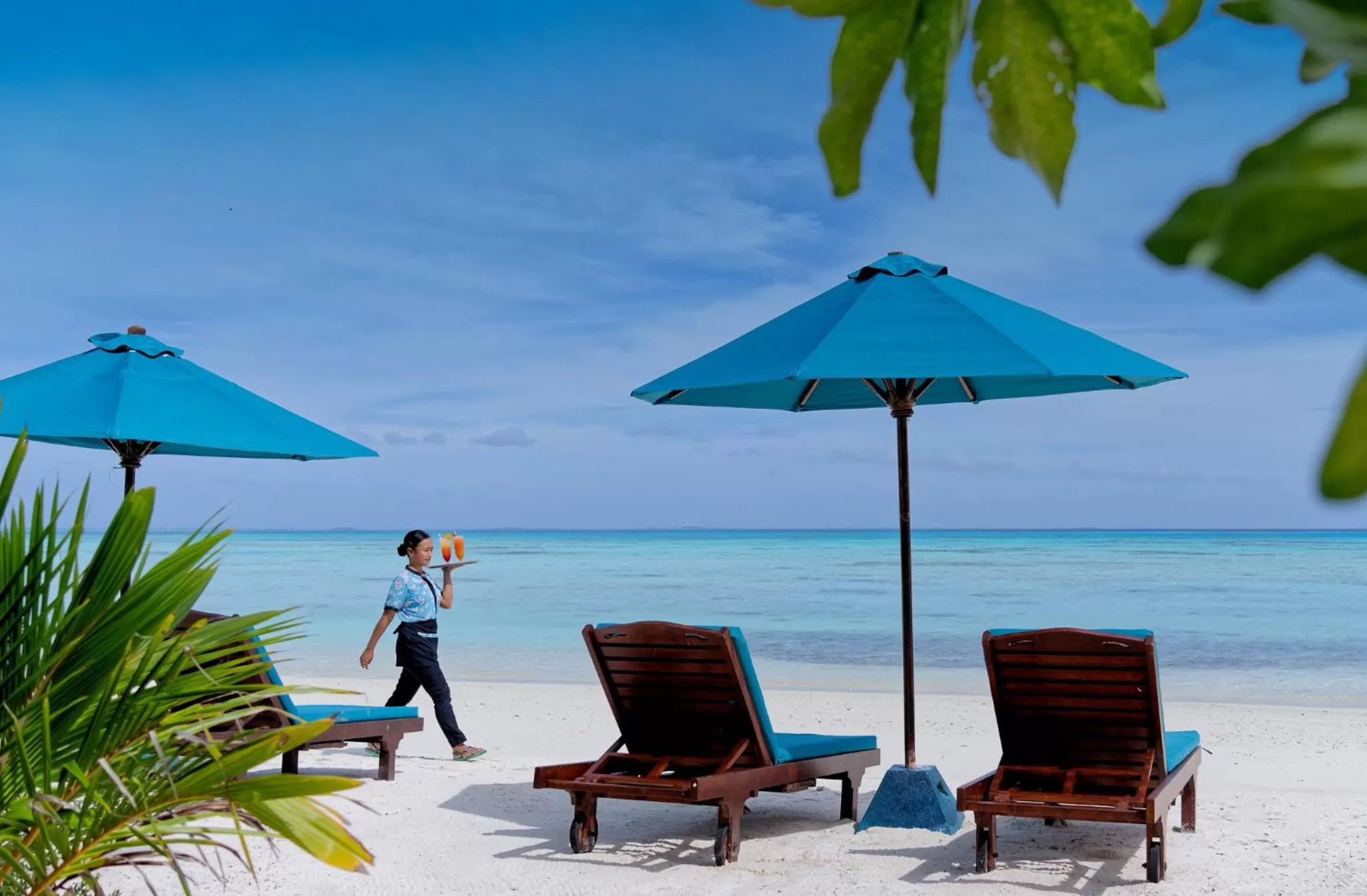 Staff in Canareef Resort Maldives