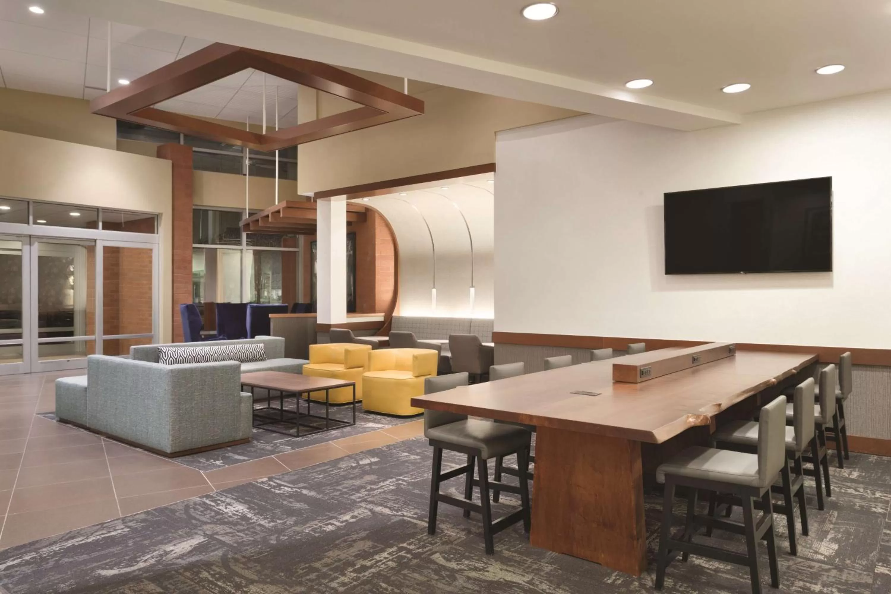 Lobby or reception in Hyatt Place Portland Airport/Cascade Station