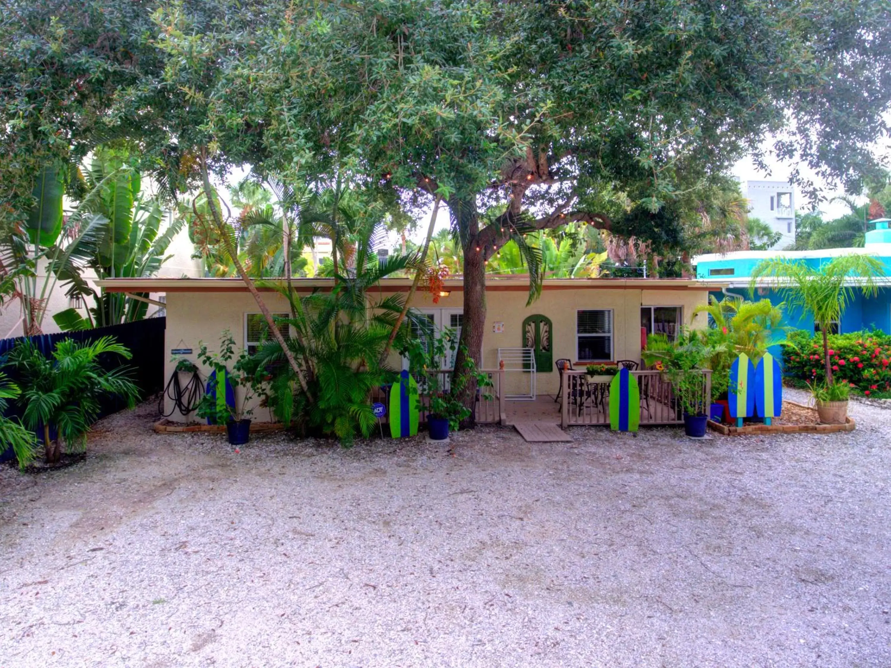 Patio in The Ringling Beach House