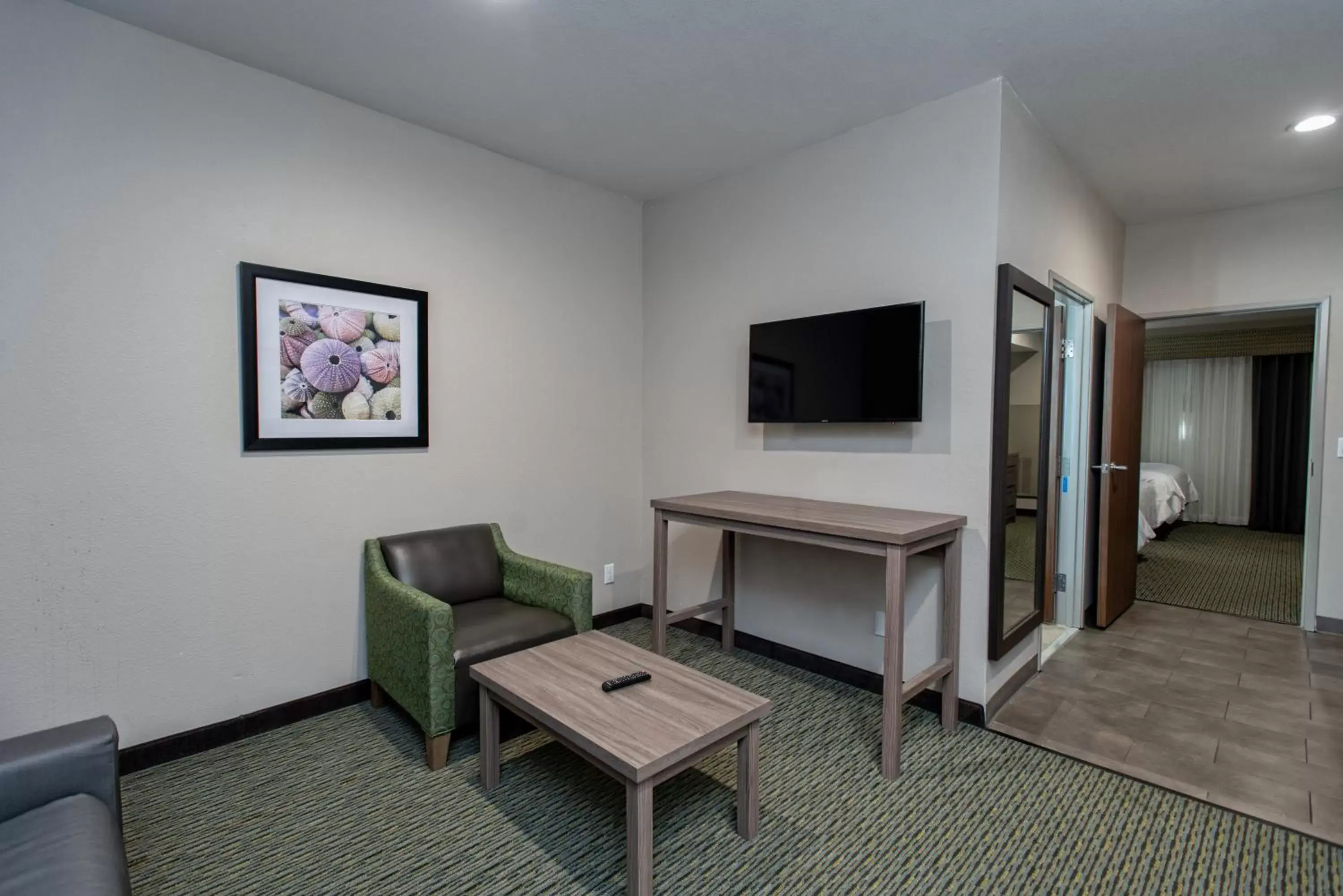 Photo of the whole room, TV/Entertainment Center in Holiday Inn Express Hotel and Suites Port Aransas/Beach Area, an IHG Hotel