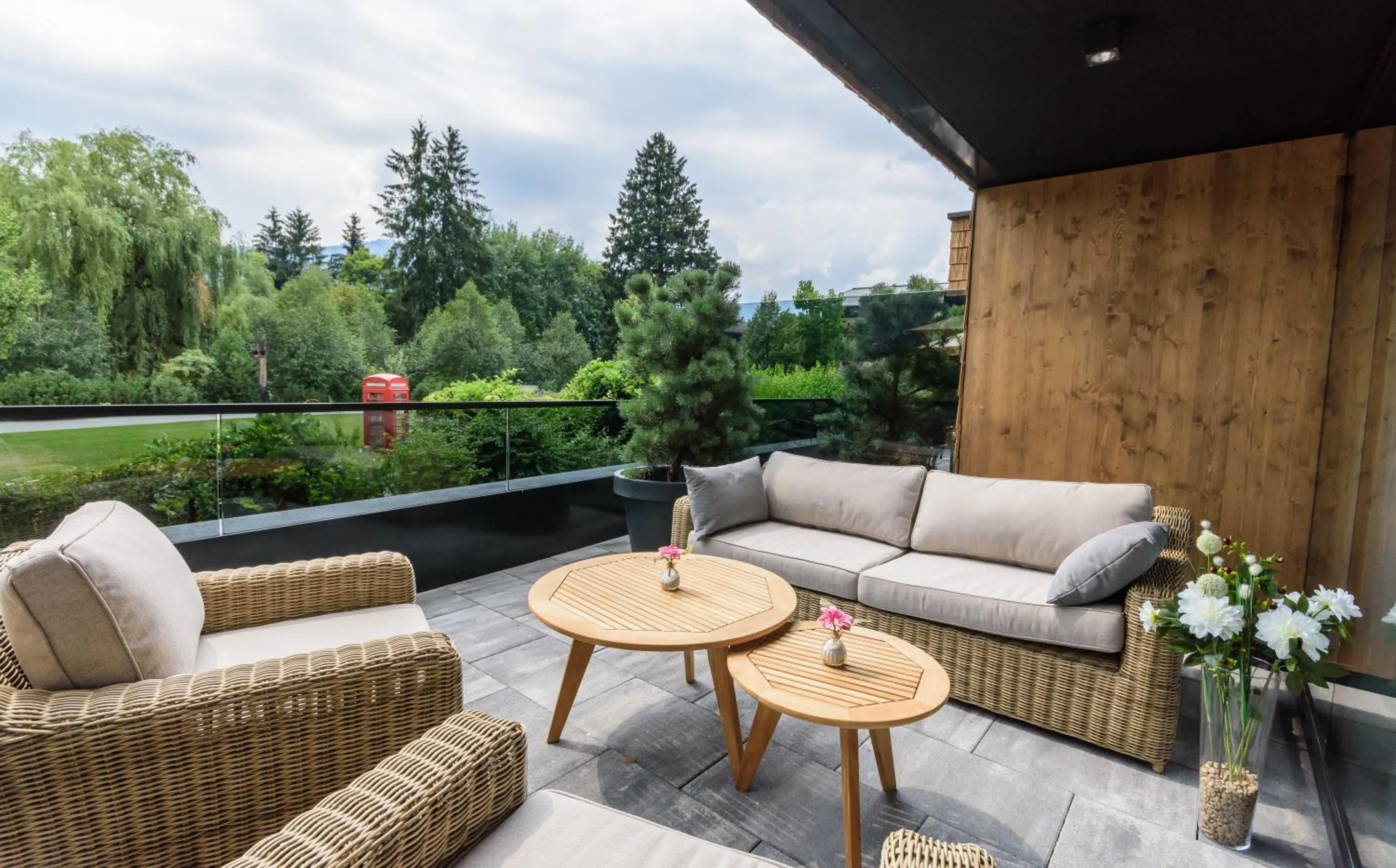 Balcony/Terrace in Schönblick Residence - Absolut Alpine Apartments