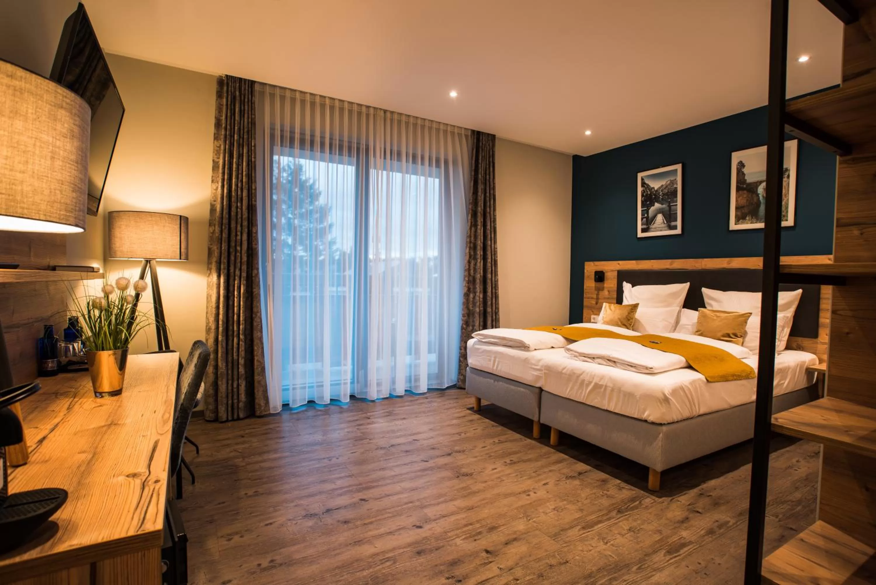 Bed in Hotel & Restaurant Rizzelli Superior