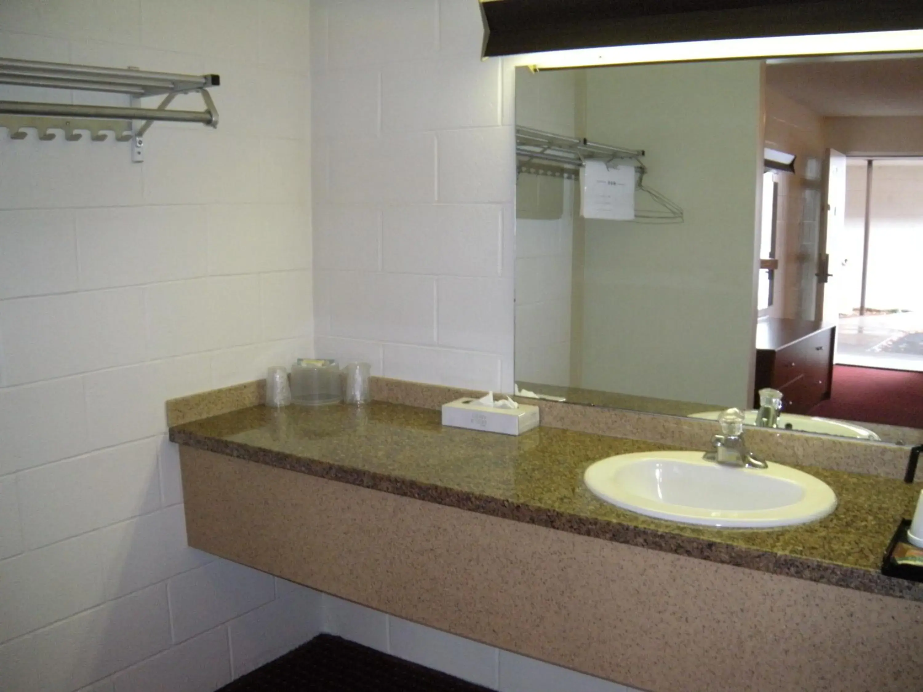 Bathroom in Motel West