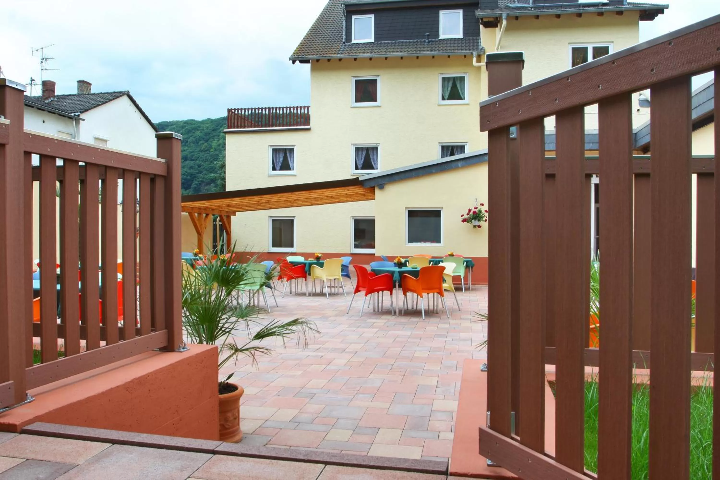 Facade/entrance in Hotel im Rheintal