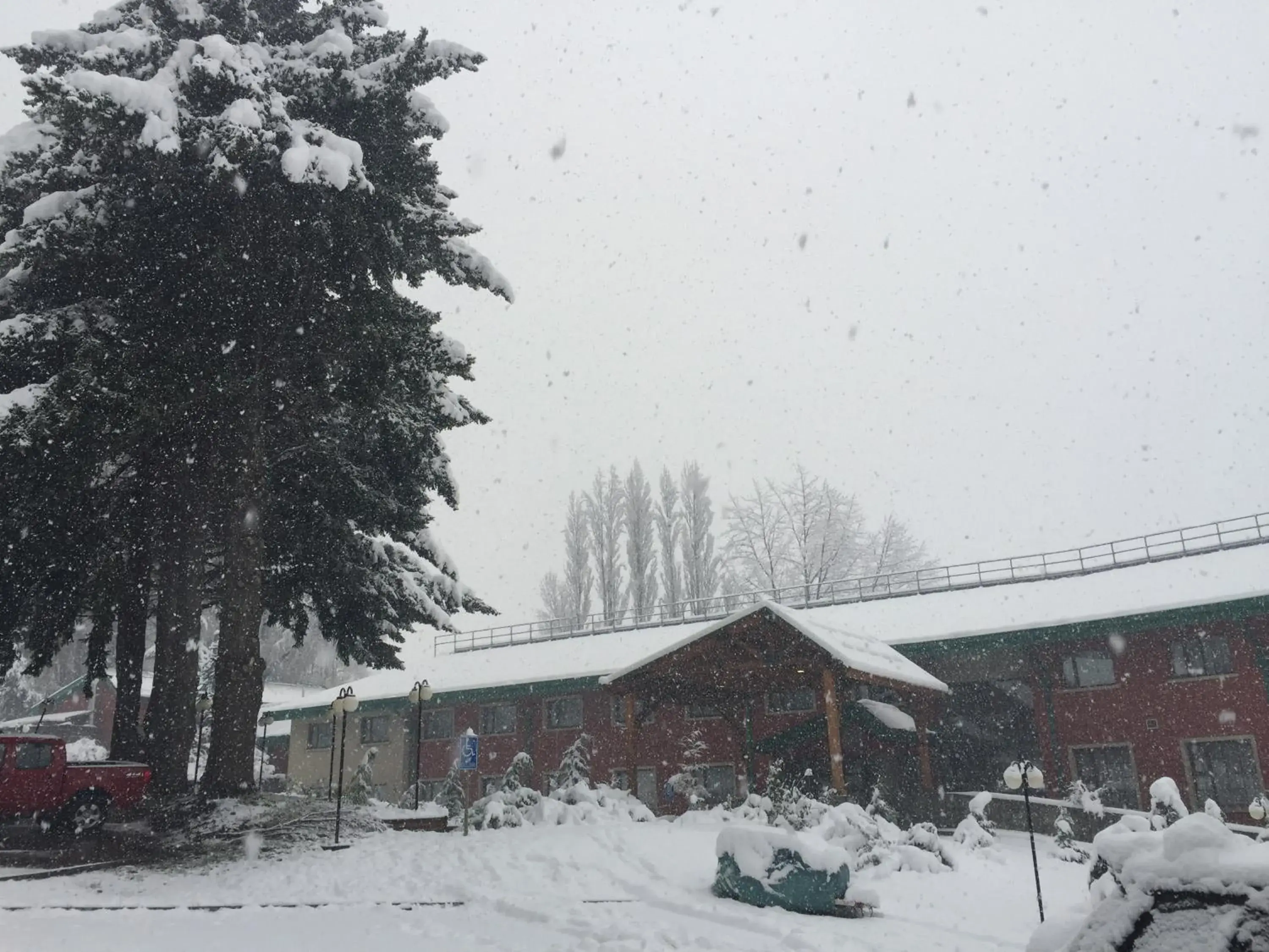 Natural landscape, Winter in Hotel Diego de Almagro Coyhaique