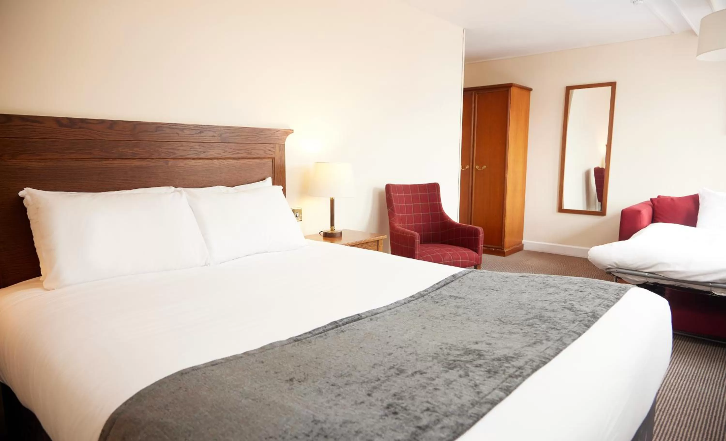 Bedroom, Bed in White Hart Hotel by Greene King Inns