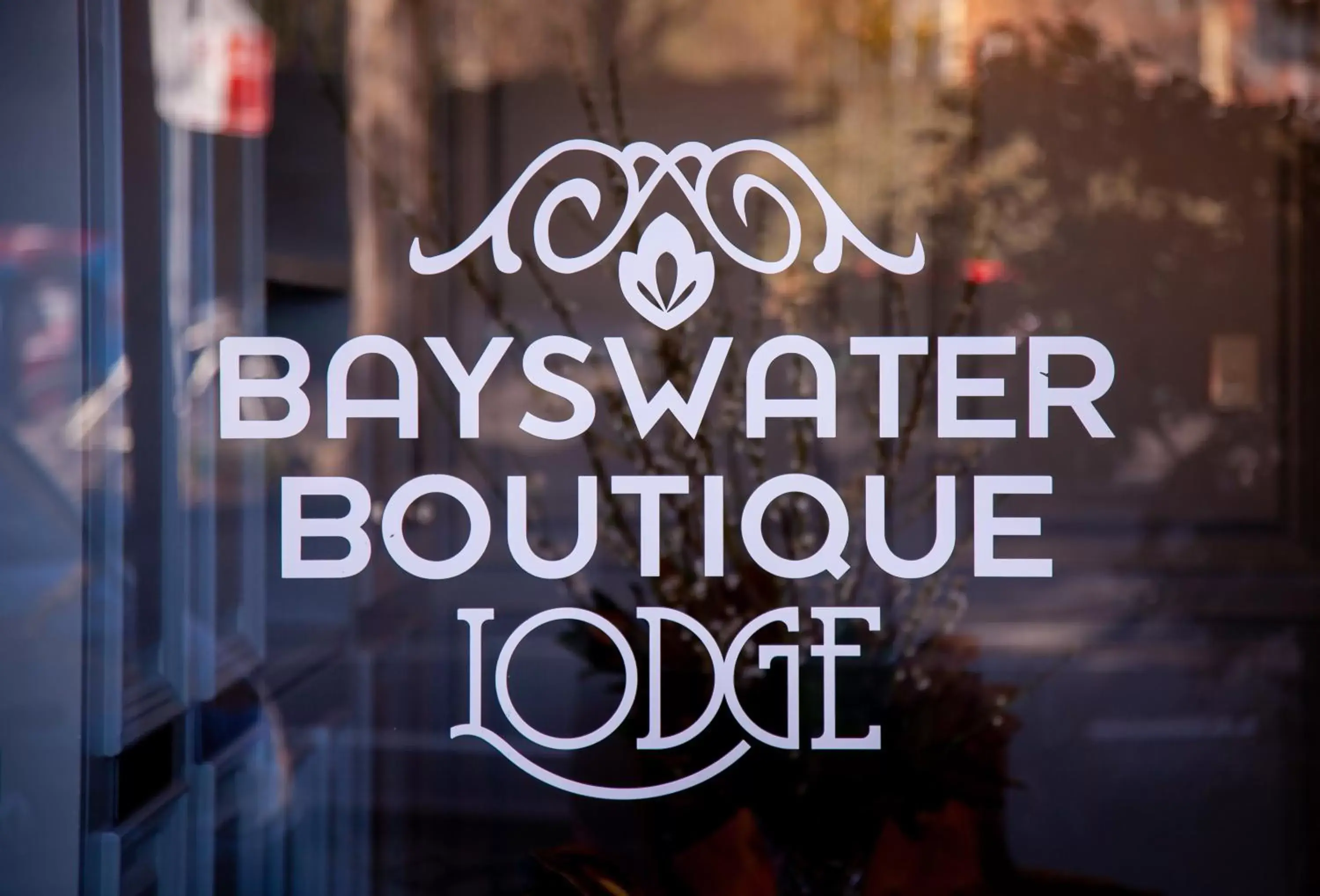 Property Logo/Sign in Bayswater Boutique Lodge
