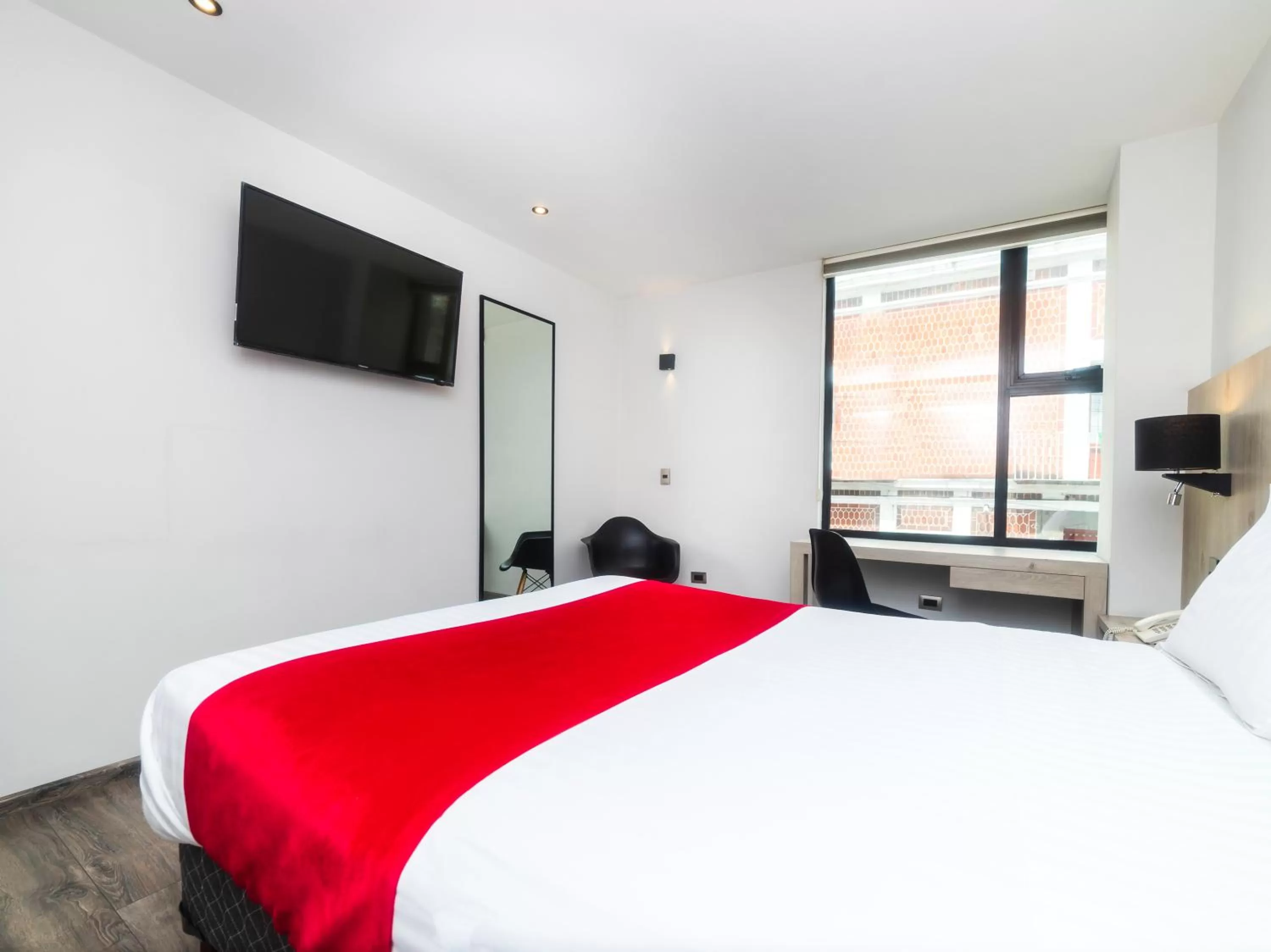 Bed in Hotel Nube, Puebla Centro