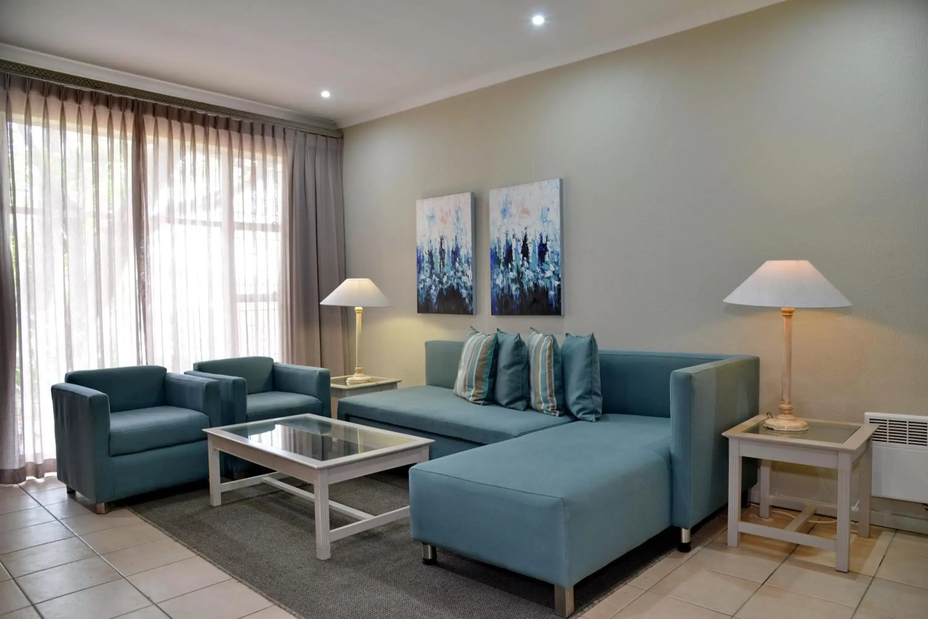 Living room in ANEW Resort Hunters Rest Rustenburg