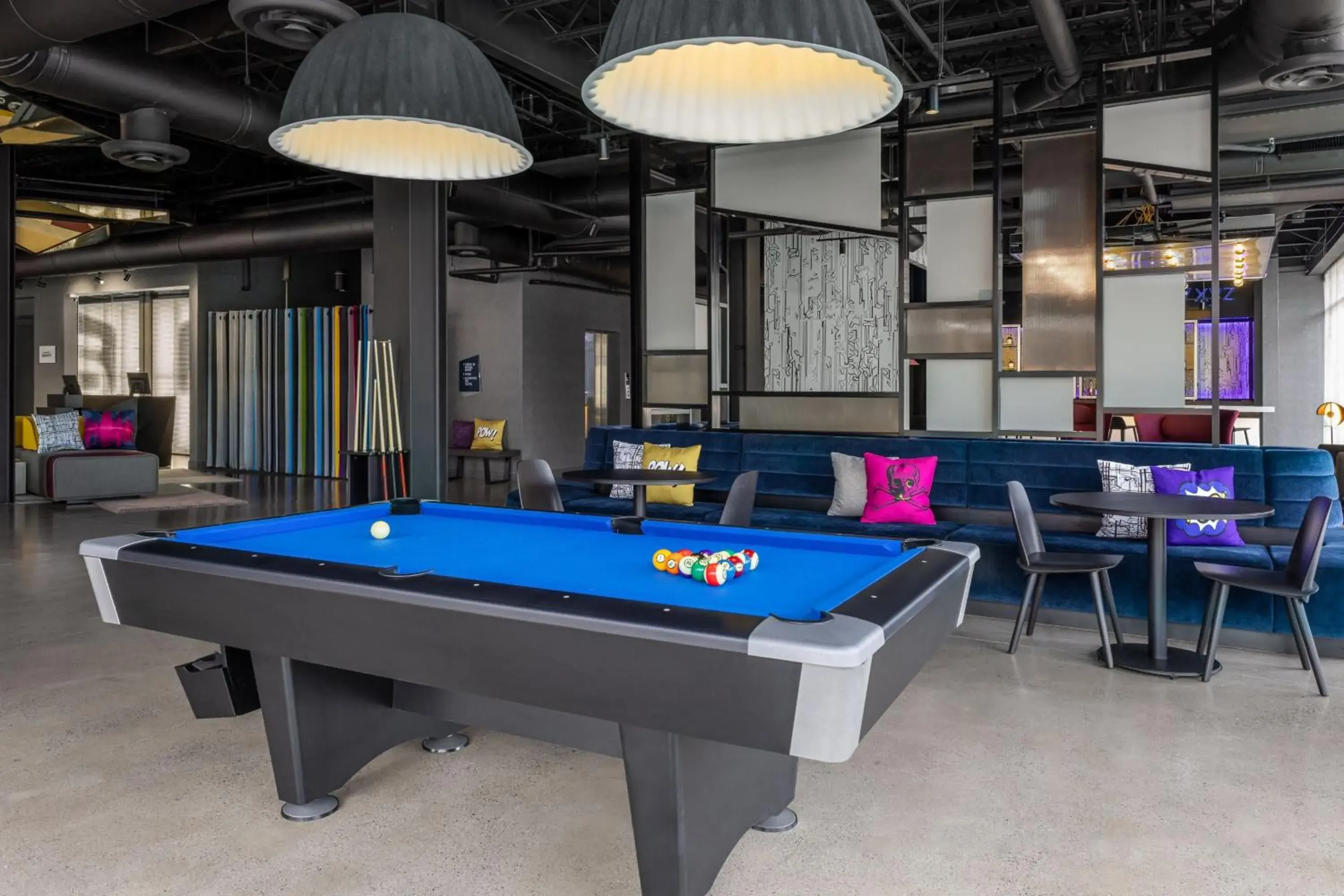 Lobby or reception, Billiards in Aloft San Pedro Sula