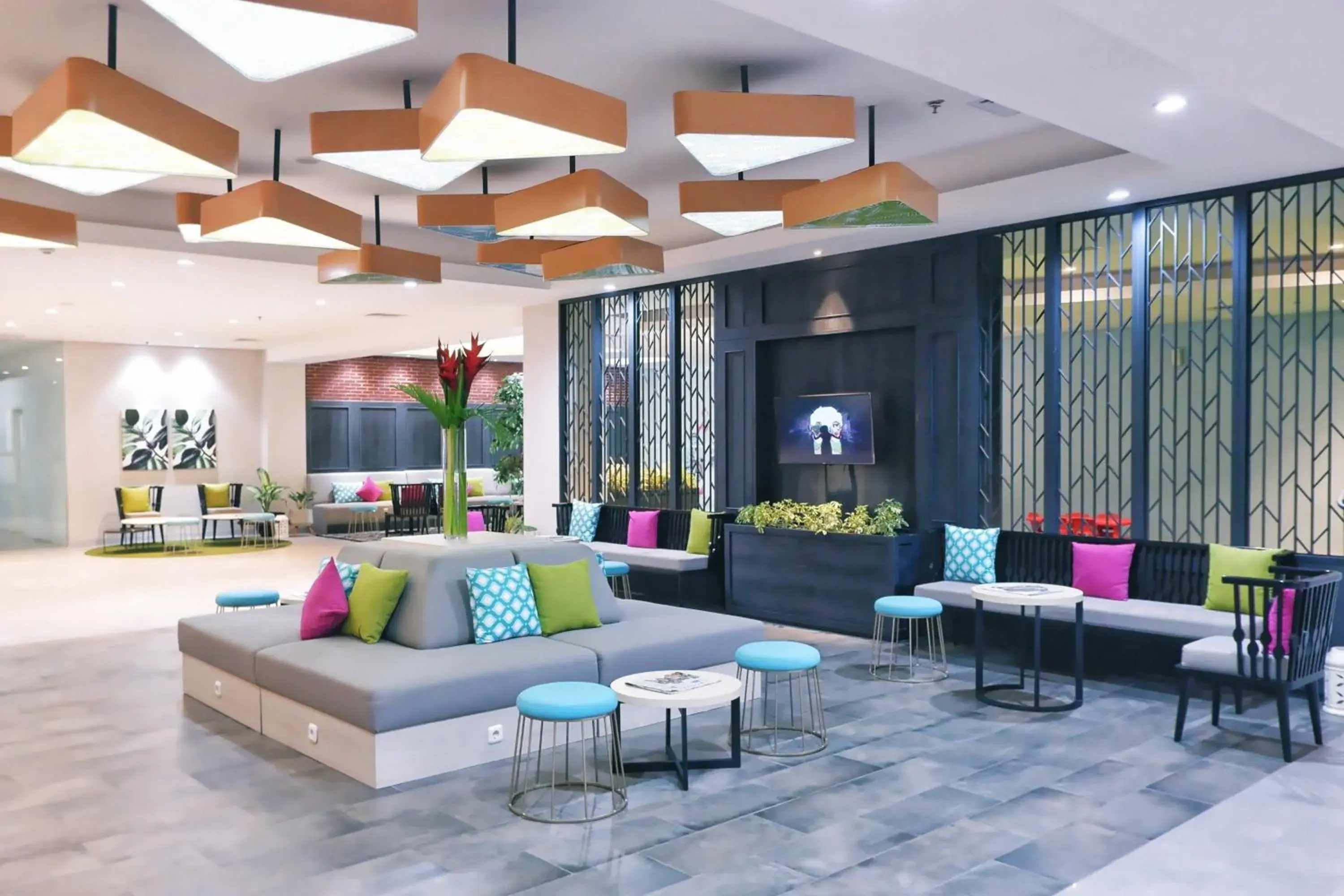 Lobby or reception, Lobby/Reception in PALM PARK Hotel Surabaya