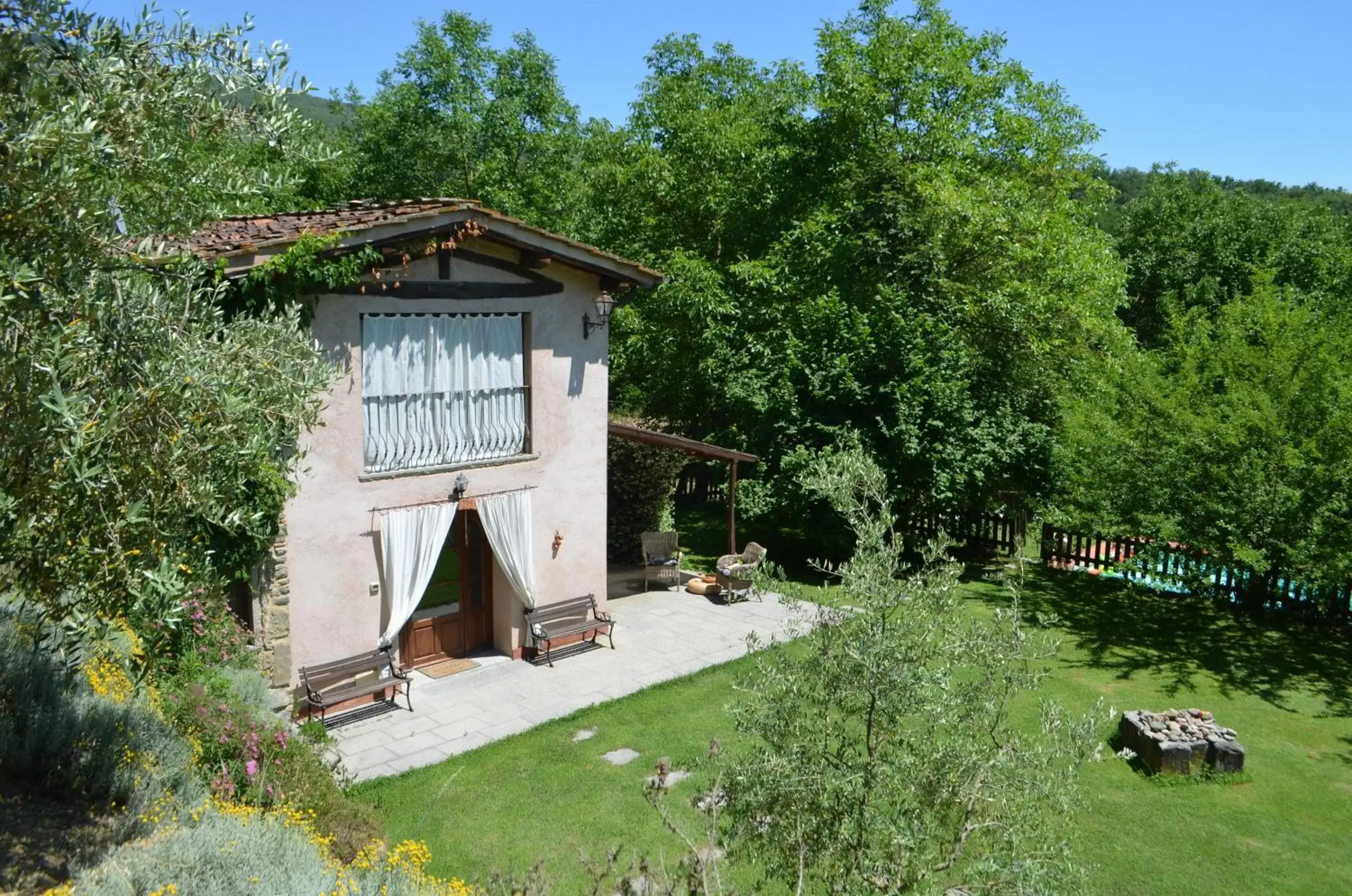 View (from property/room), Property Building in A'Loro B&B