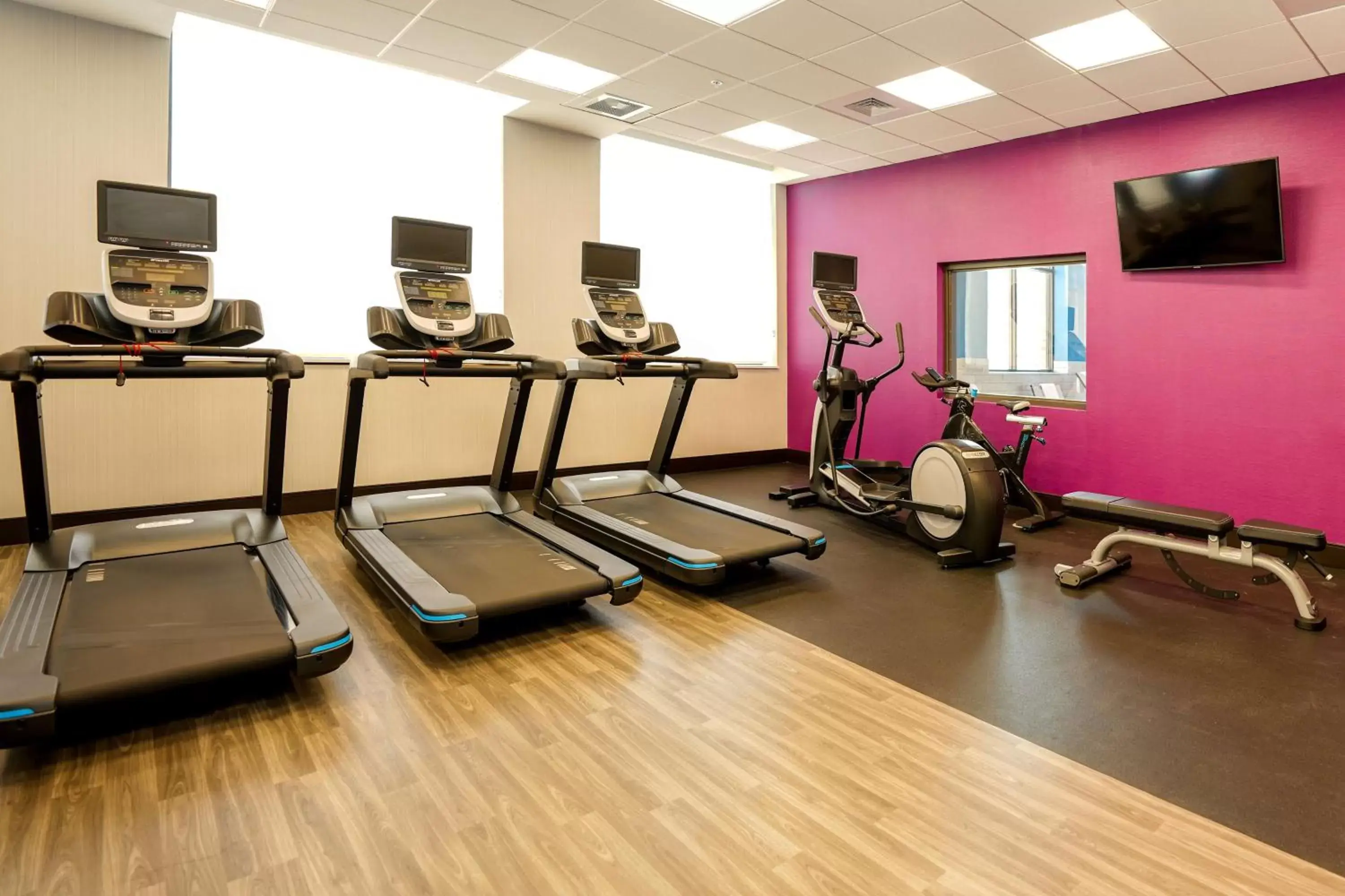 Fitness centre/facilities, Fitness Center/Facilities in Hampton Inn & Suites Aurora South, Co