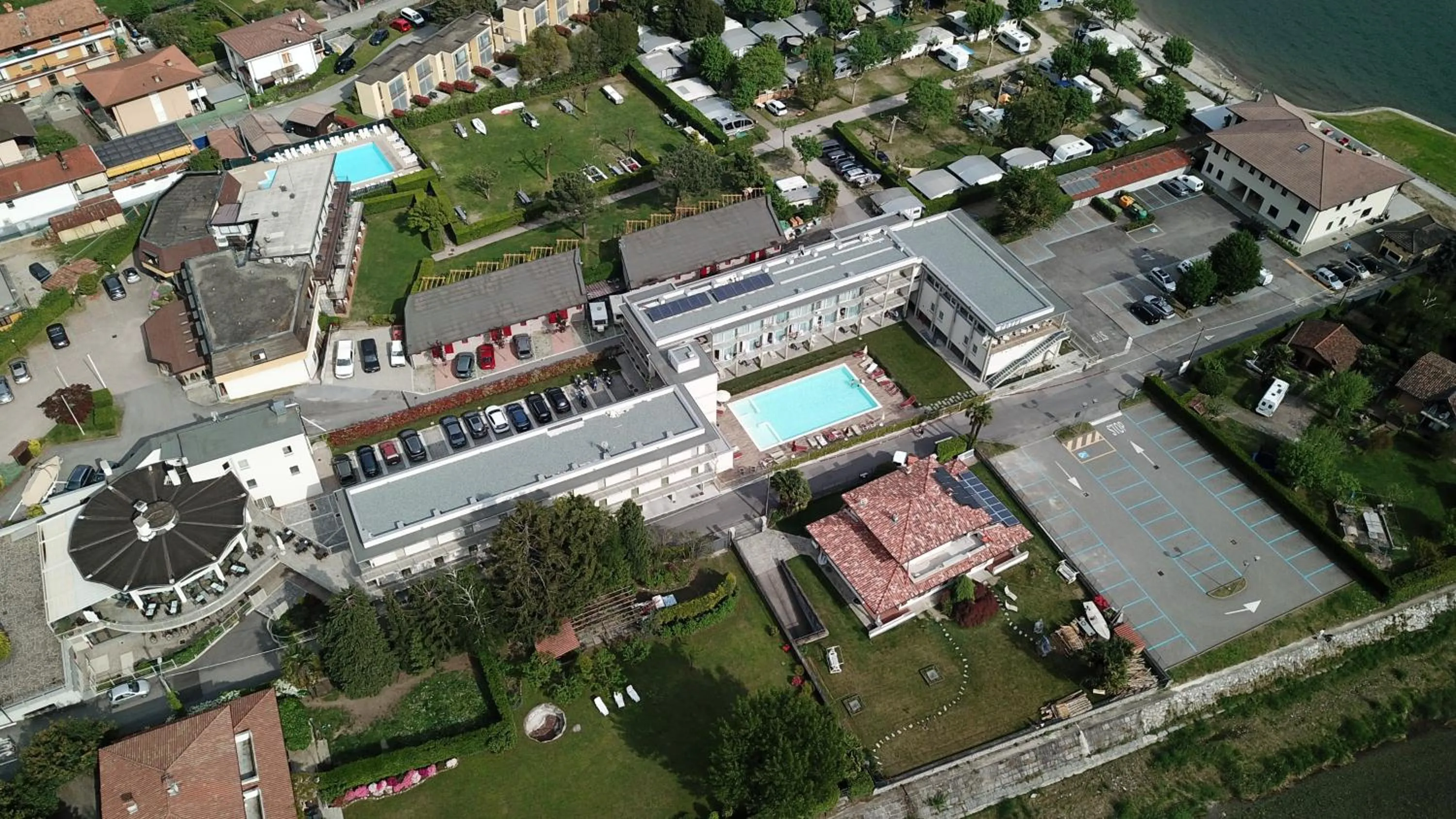 Bird's eye view in Hotel Vischi