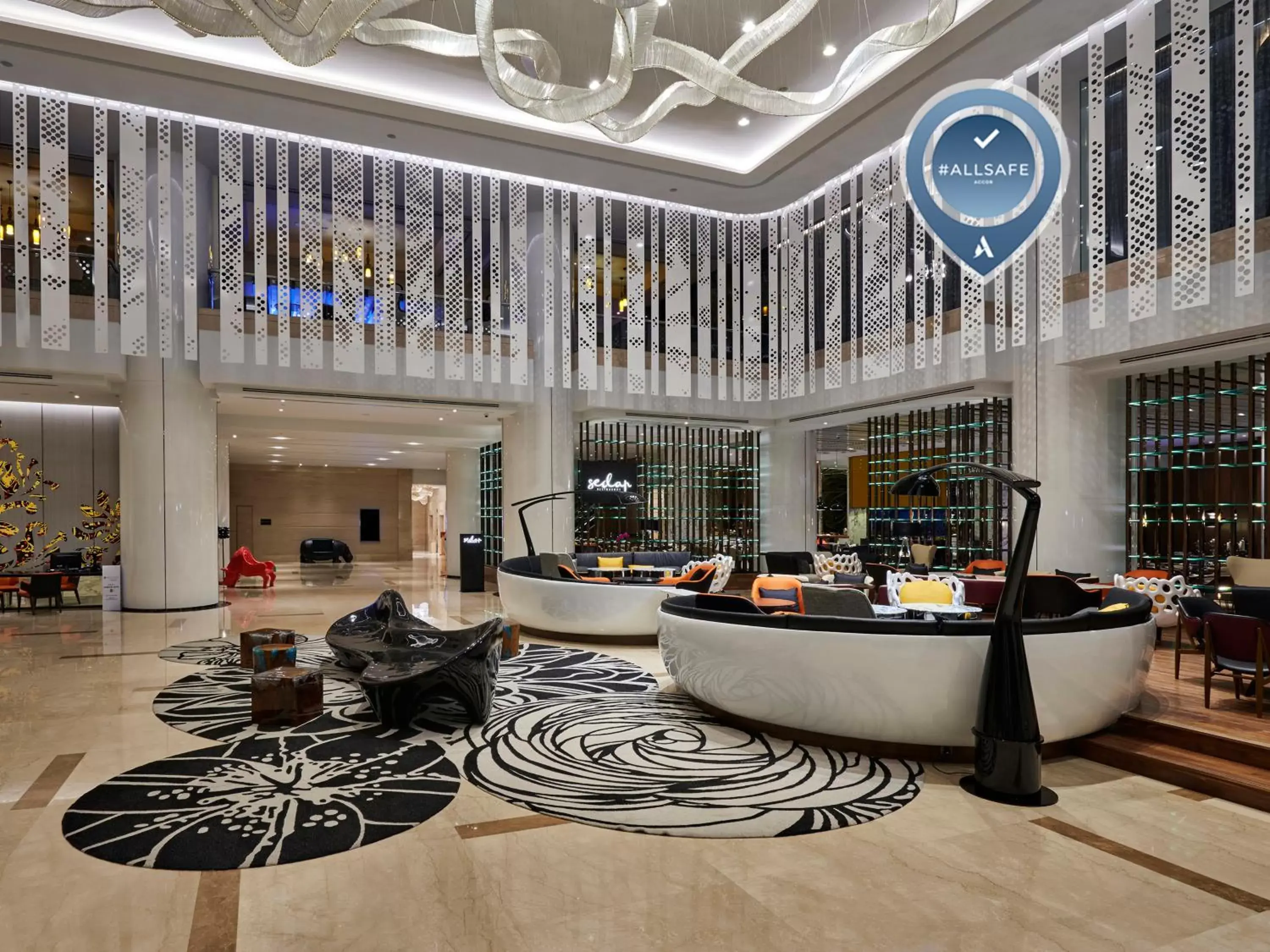 Lobby or reception in Pullman Kuala Lumpur City Centre Hotel & Residences Lobby or reception in Pullman Kuala Lumpur City Centre Hotel & Residences
