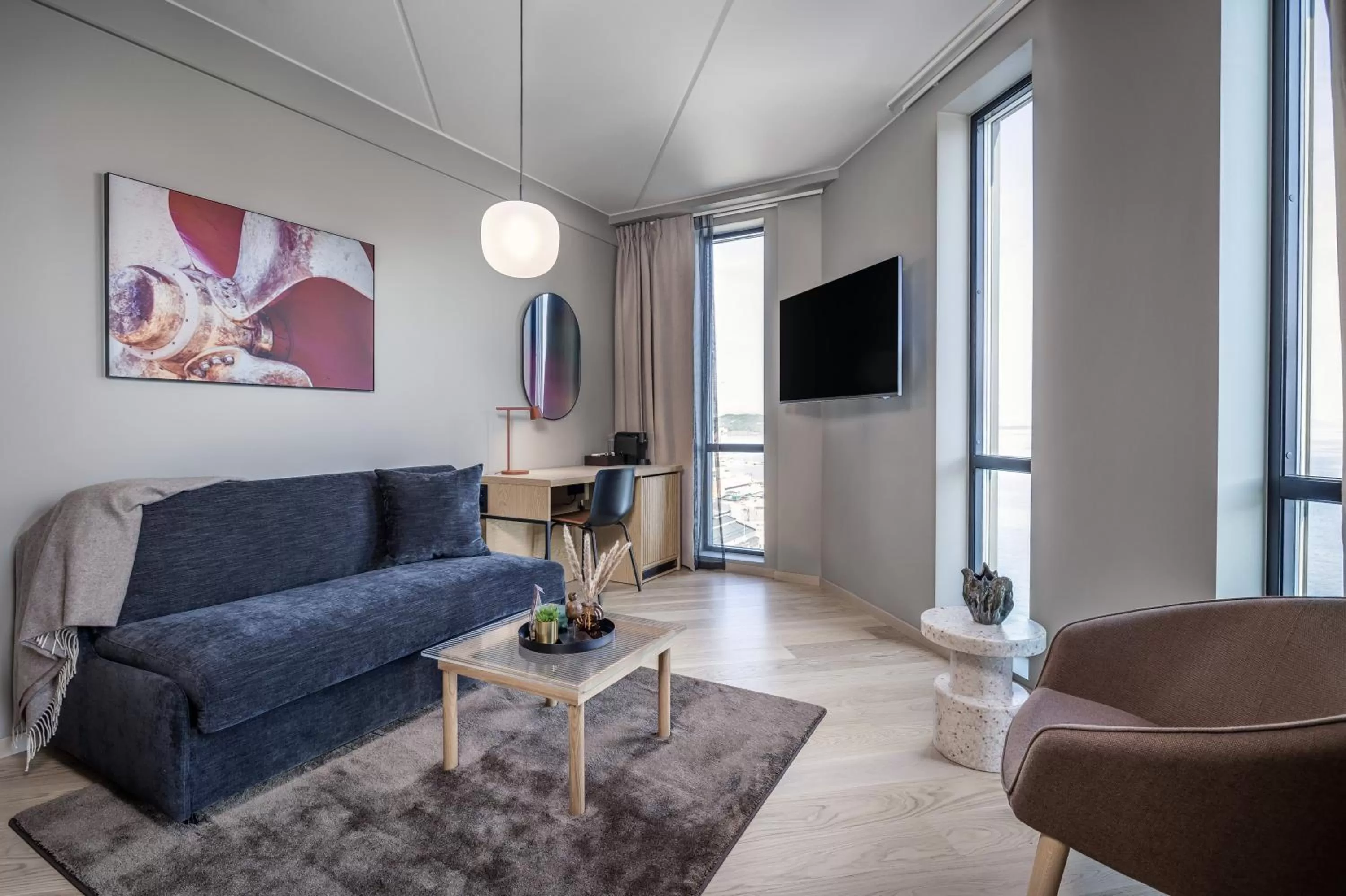 Seating area in Quality Hotel Harstad