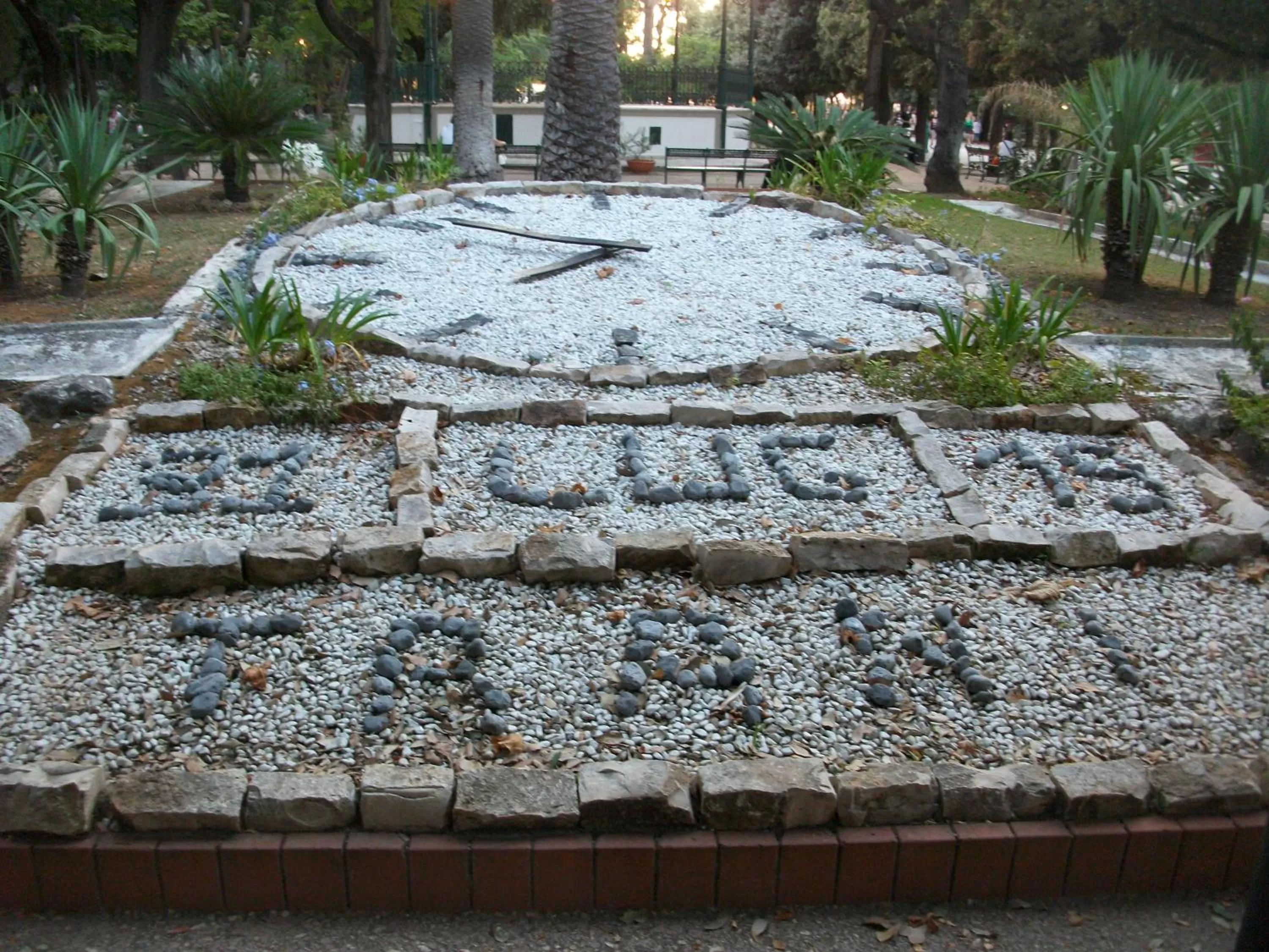 Garden view in Il faletto