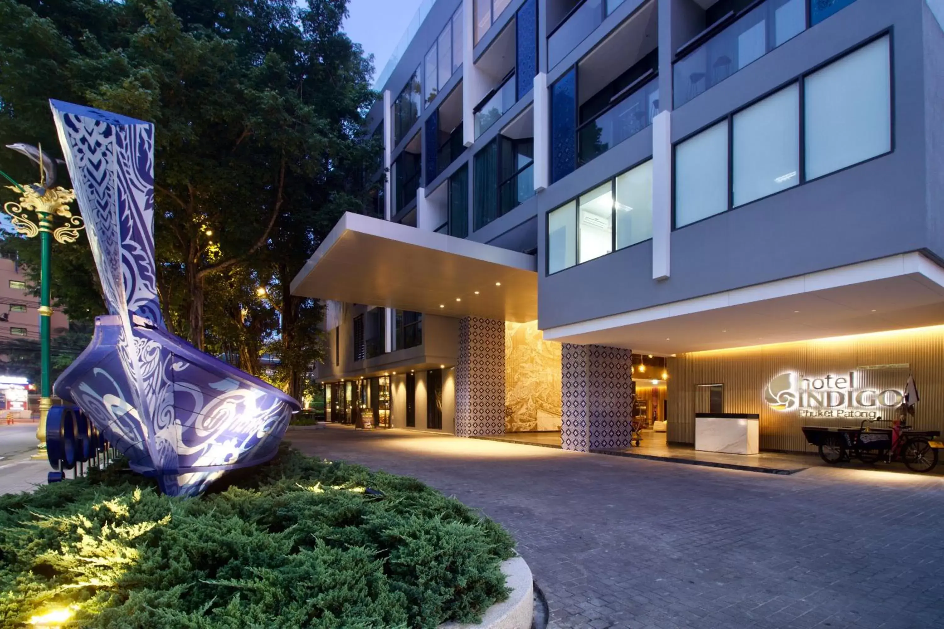 Property building in Hotel Indigo Phuket Patong, an IHG Hotel