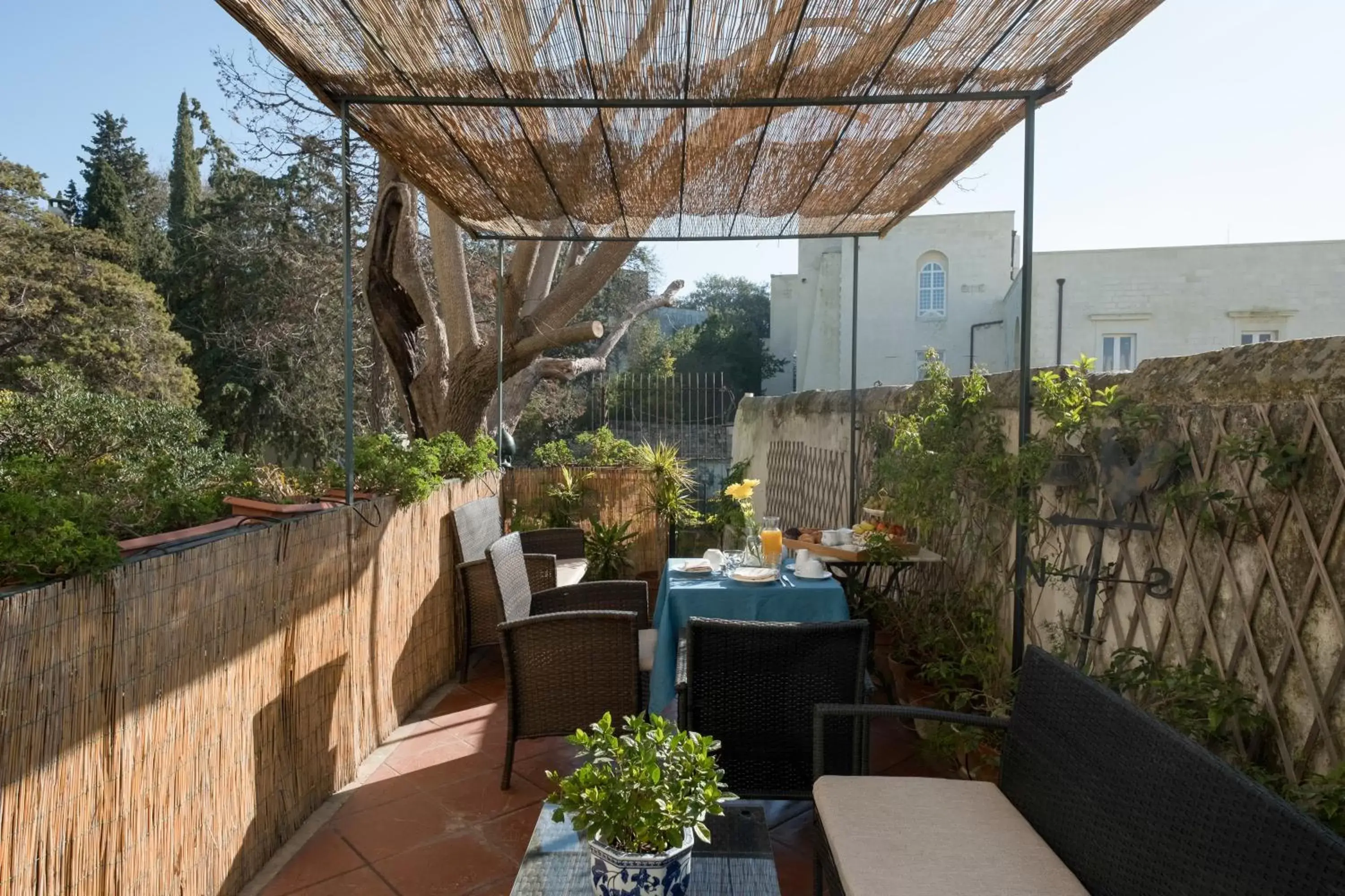 Balcony/Terrace in Palazzo Bernardini Suites