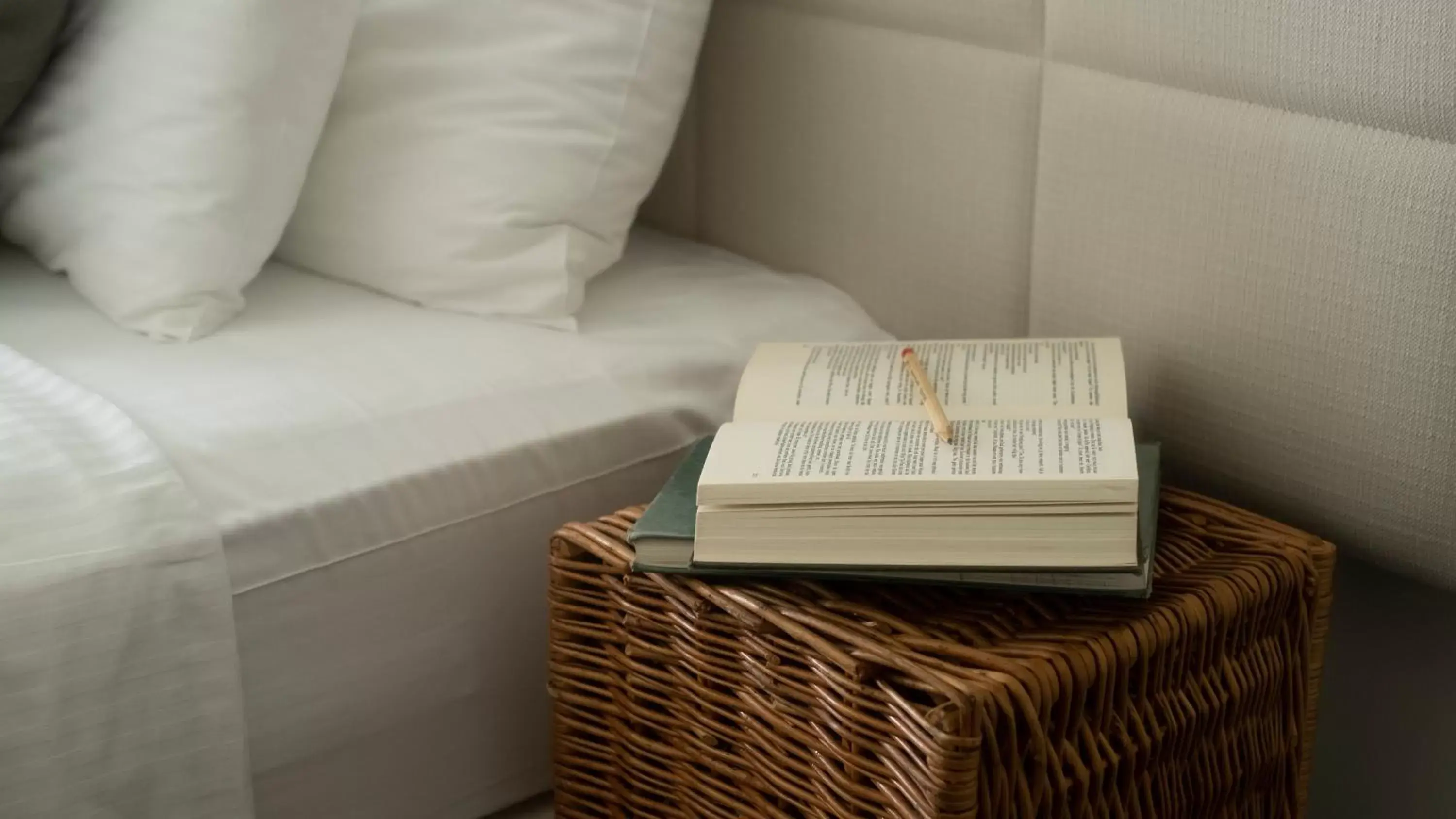 Bed, Seating Area in Hotel Split