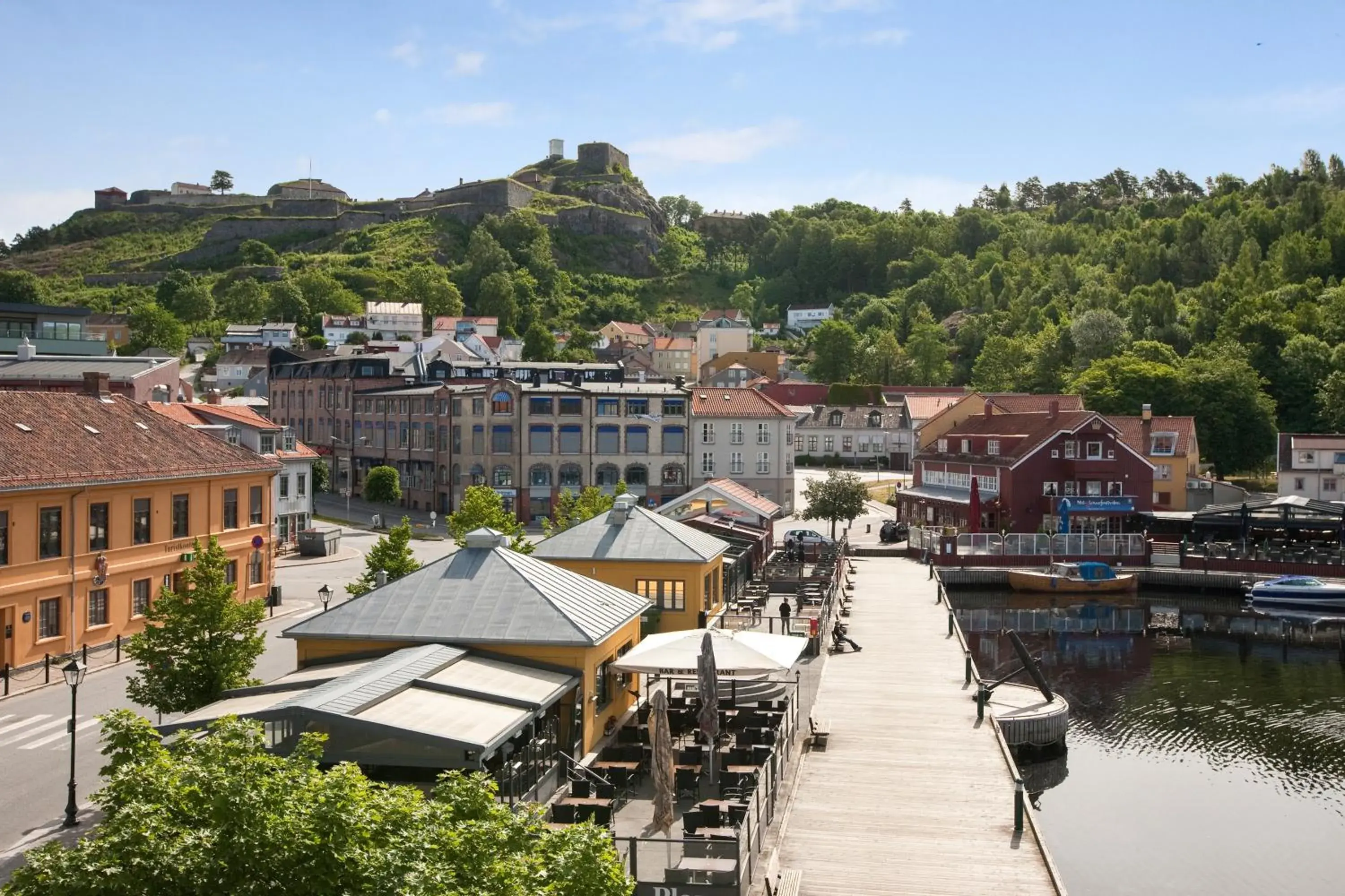 City view in Thon Hotel Halden