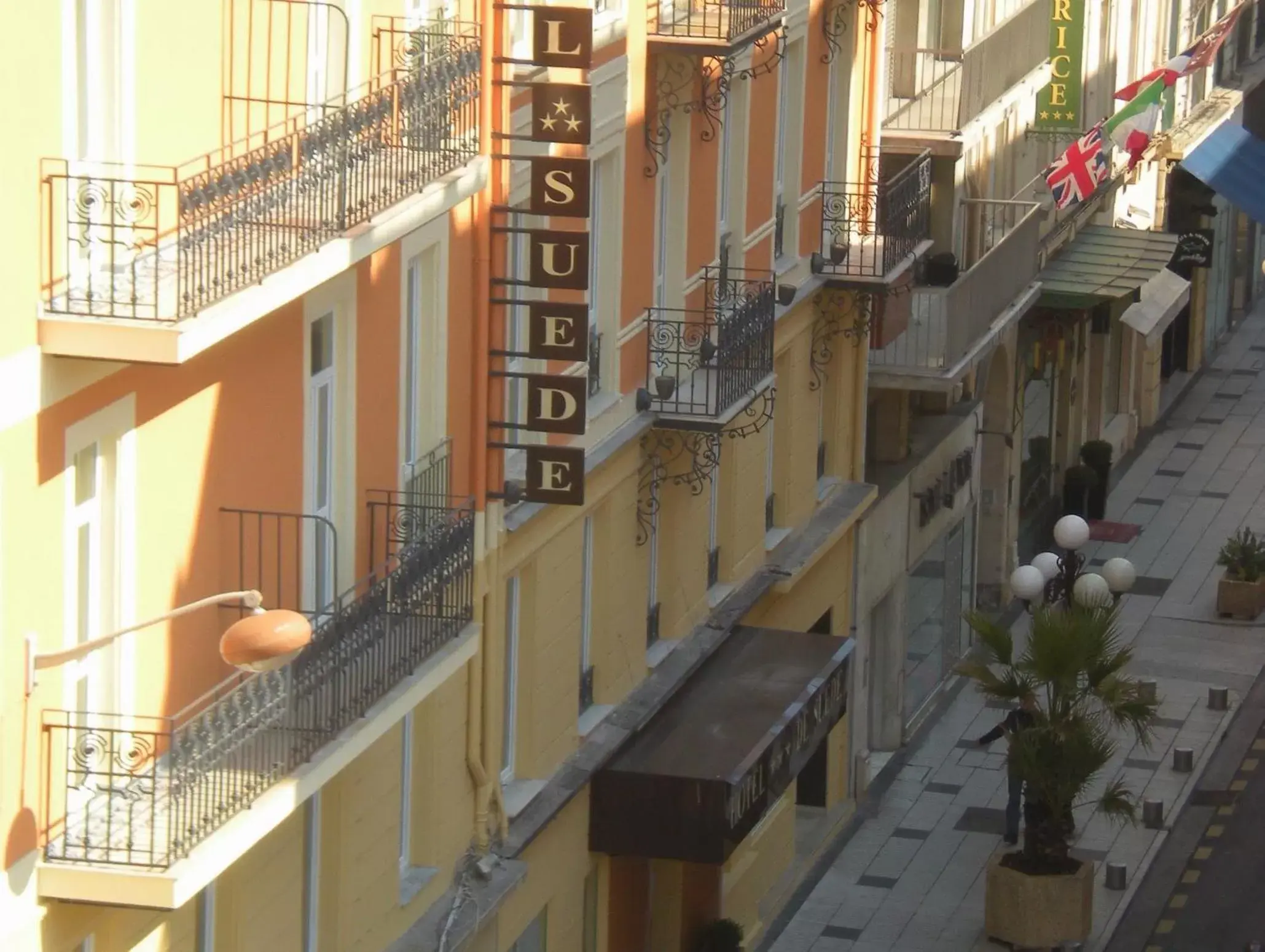 Facade/entrance in Hotel De Suède