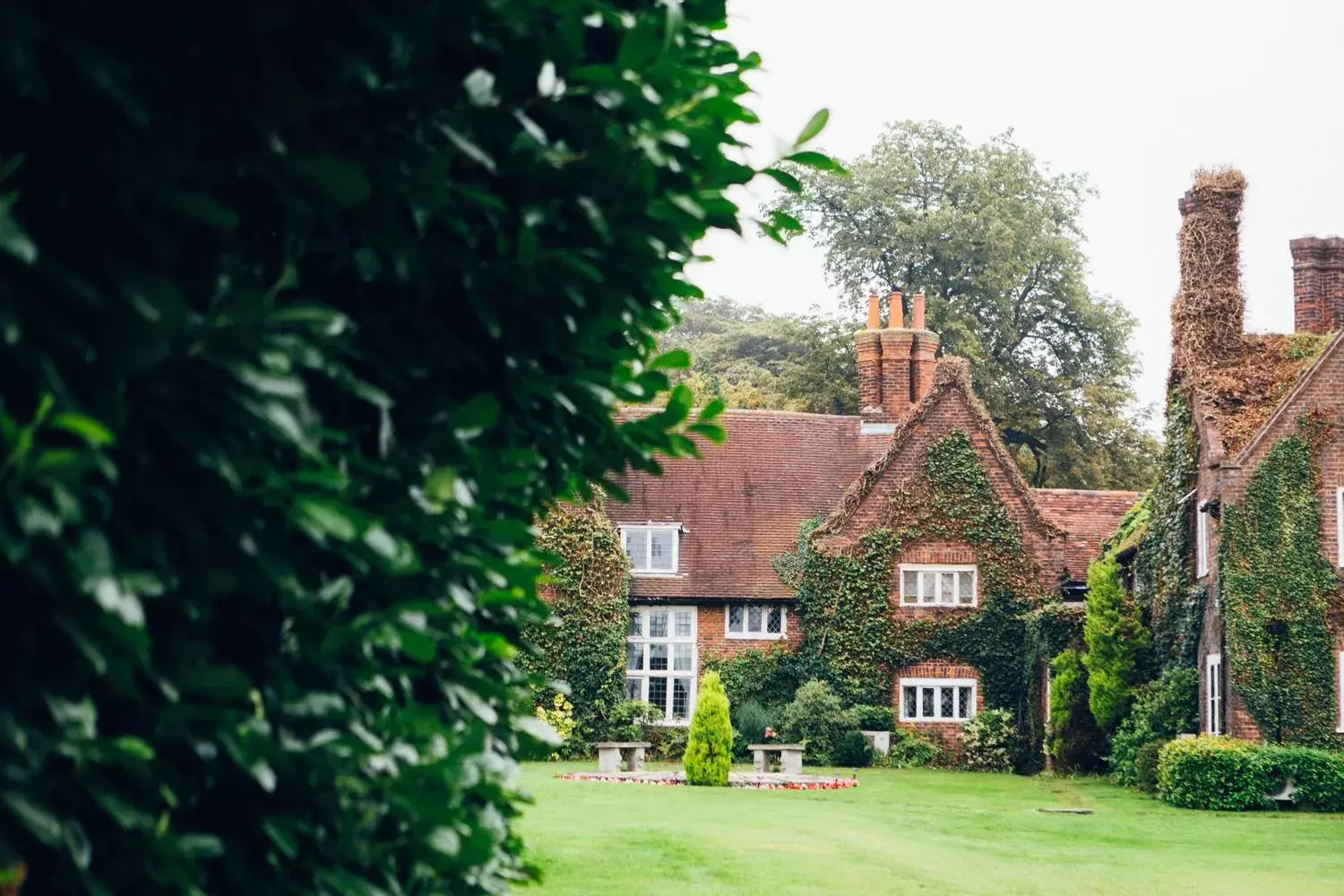 Garden, Property Building in Mercure Letchworth Hall Hotel