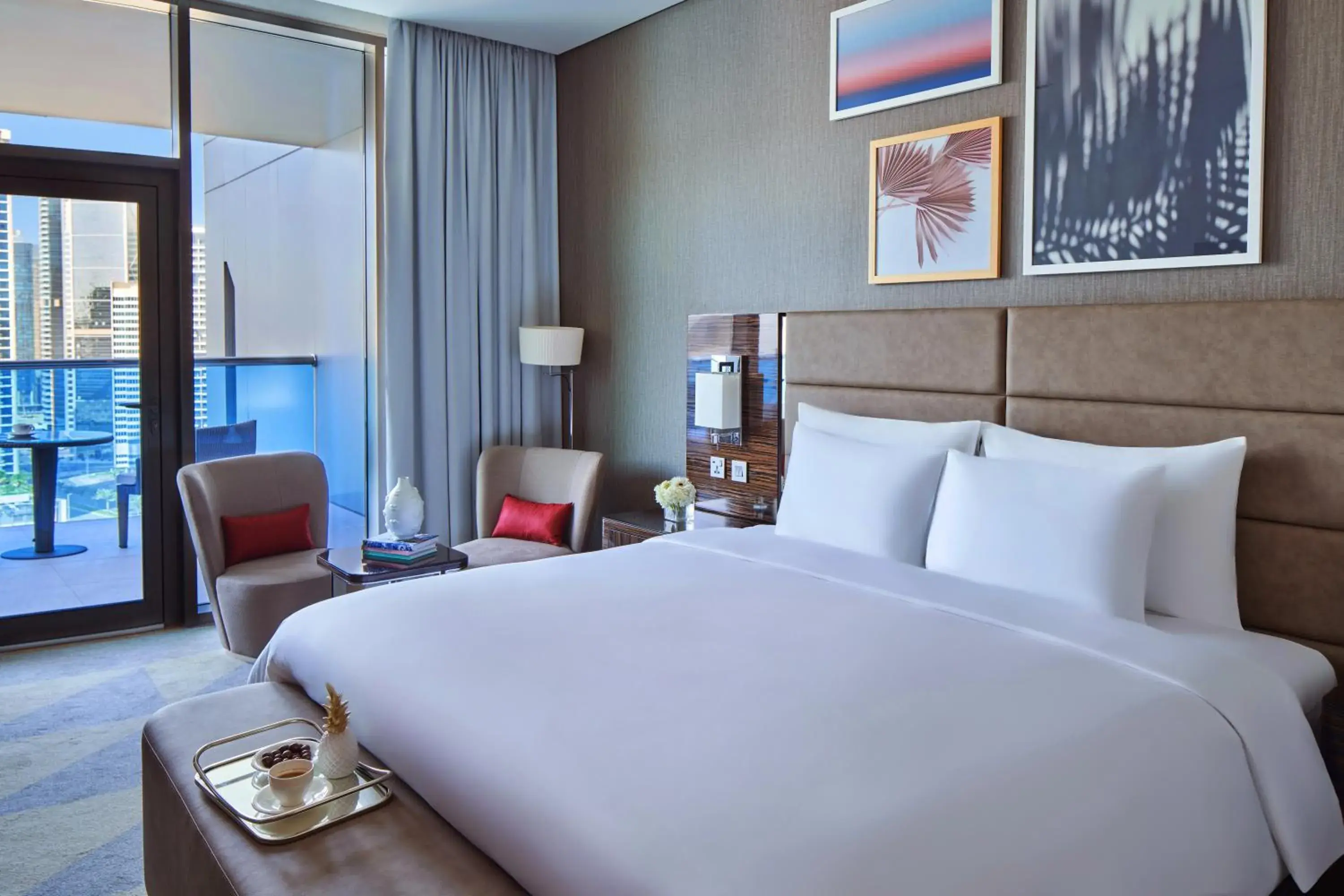 Nearby landmark, Bed in Hyde Hotel Dubai