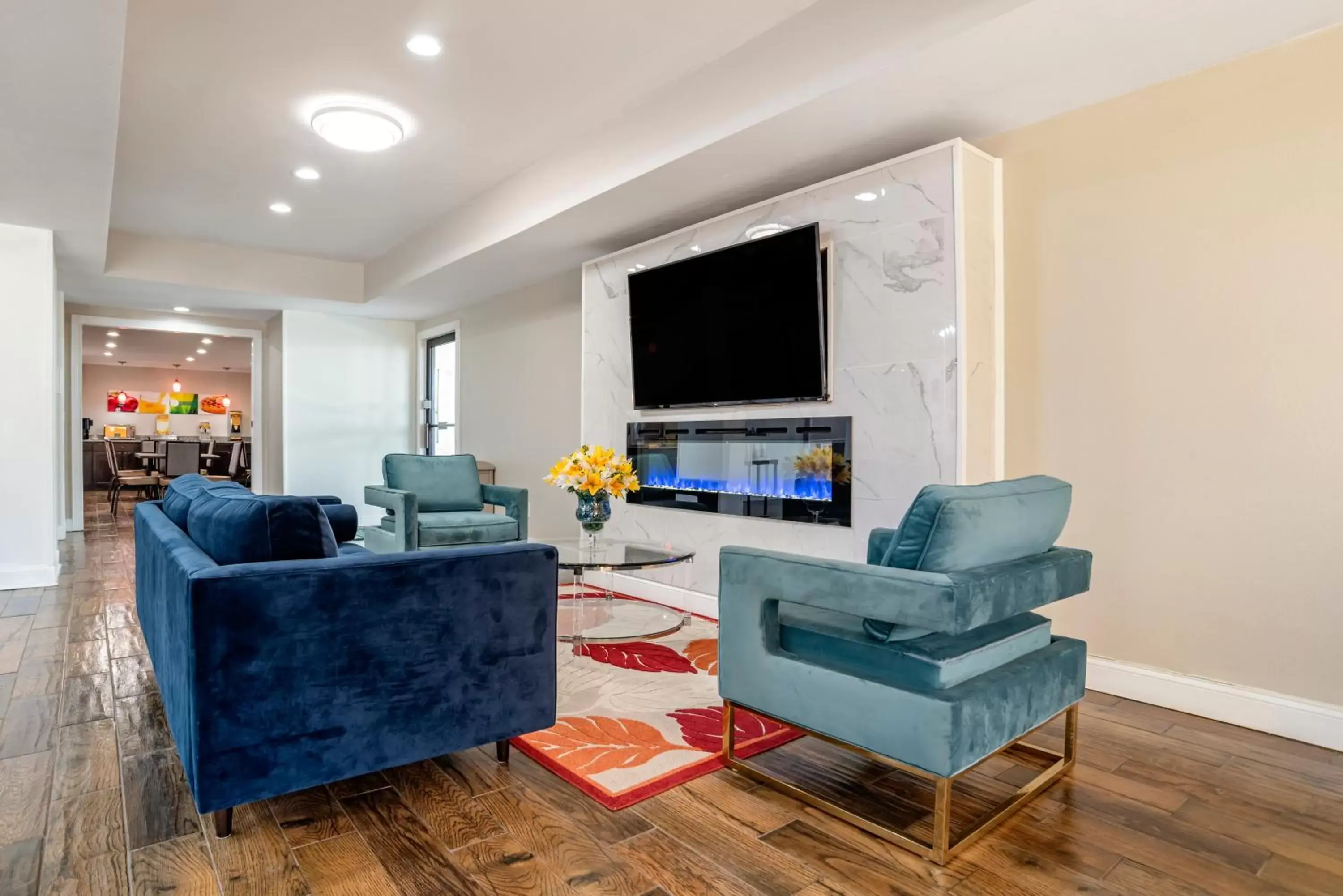 Lobby or reception, Seating Area in Quality Inn