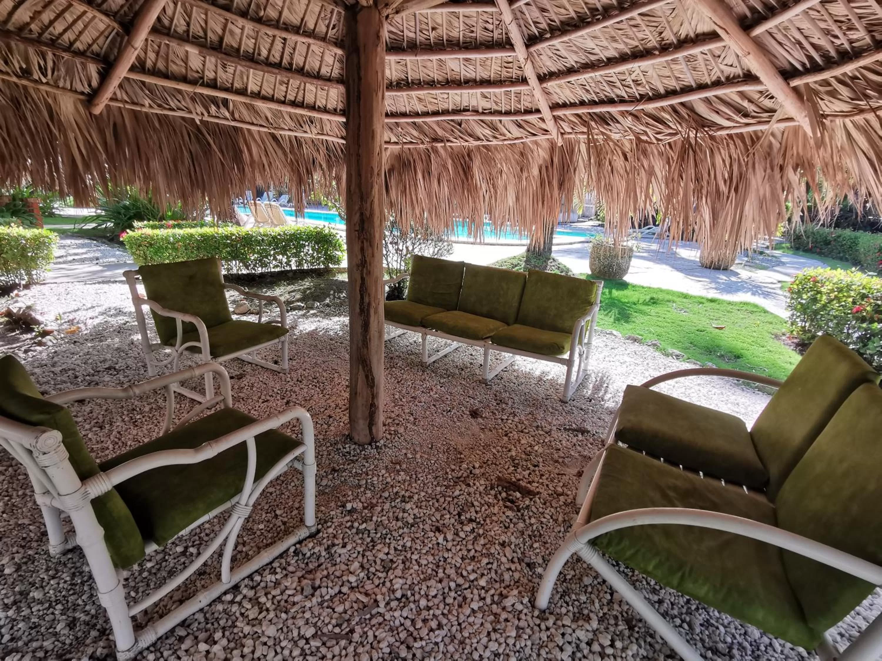 Patio in Tropical Villas at Los Corales Beach - Caribbean Rentals FZCO