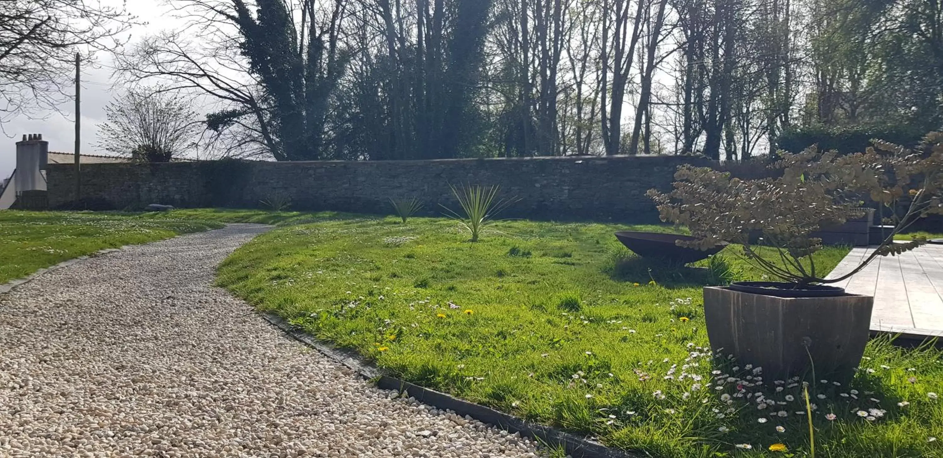 Garden in La Passerelle