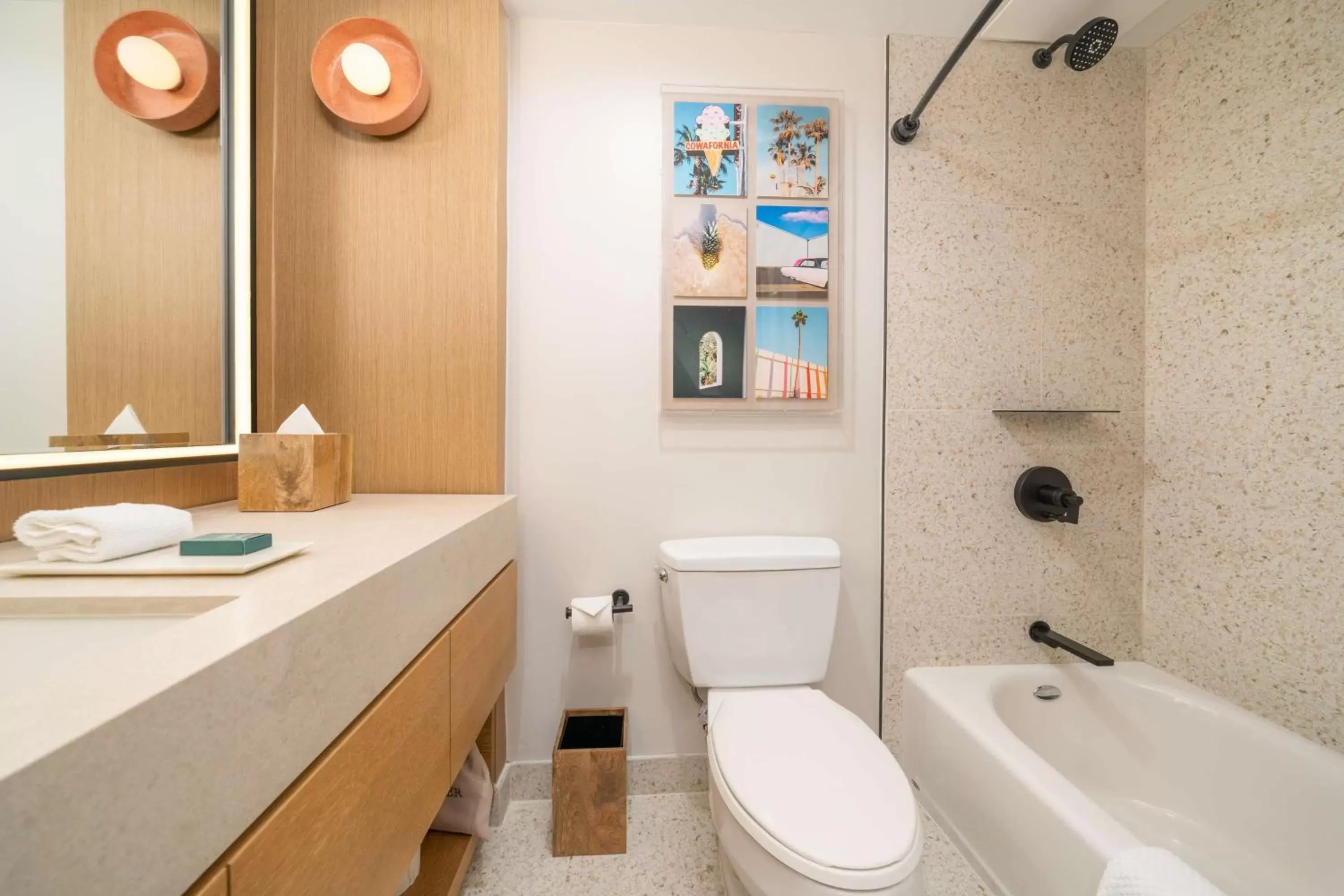 Bathroom in Hilton San Diego Gaslamp Quarter Bathroom in Hilton San Diego Gaslamp Quarter