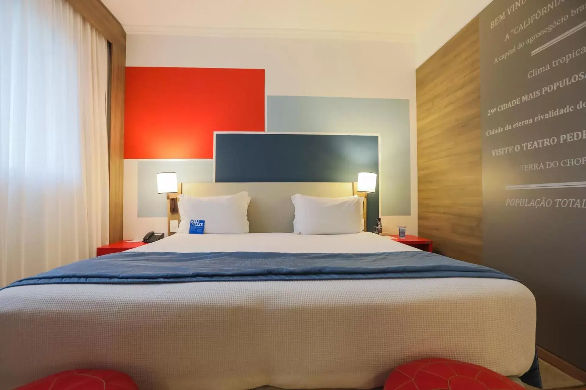 Bed in TRYP By Wyndham Ribeirão Preto