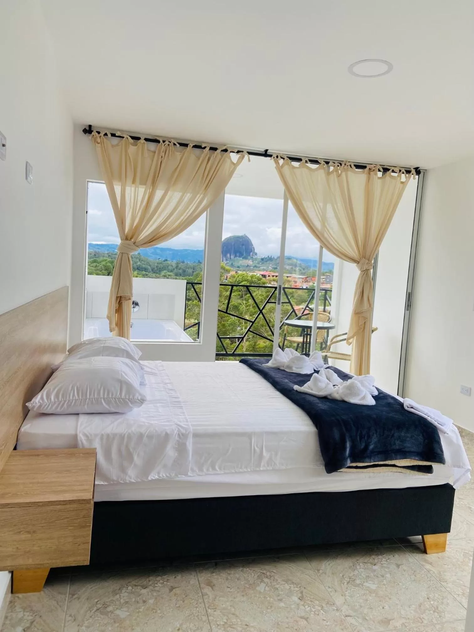 Natural landscape, Bed in La Madriguera