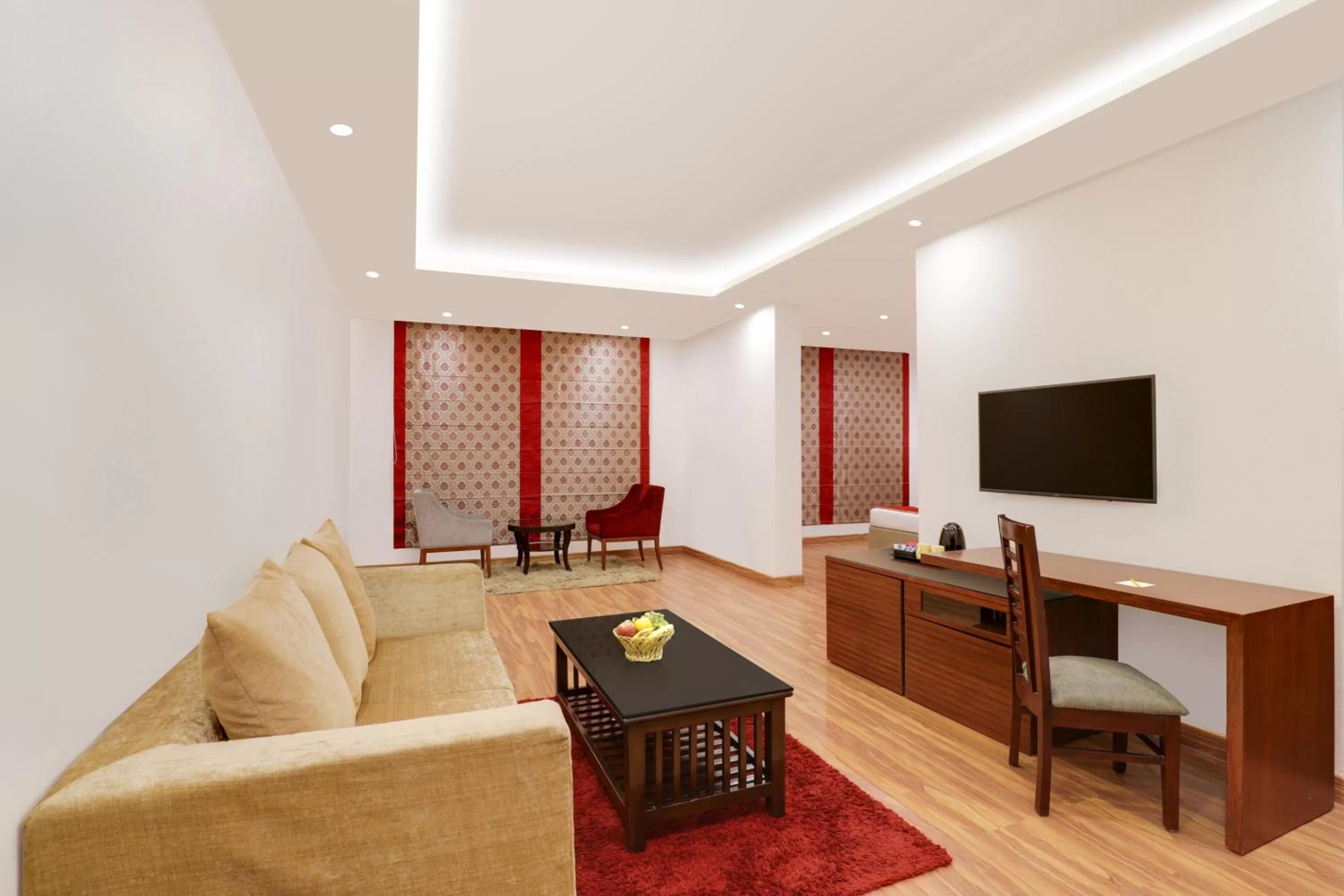 Seating Area in Lemon Tree Hotel Manali