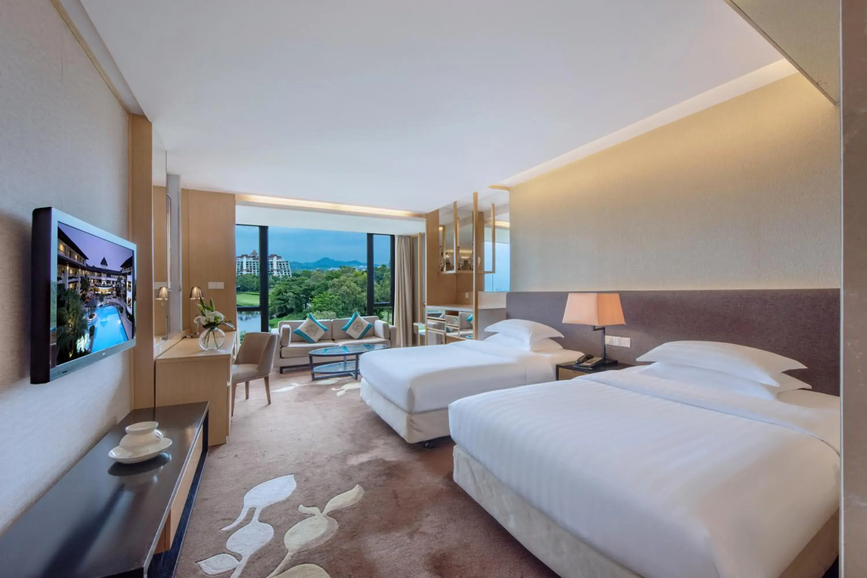 Bedroom in Mission Hills Hotel Resorts Shenzhen