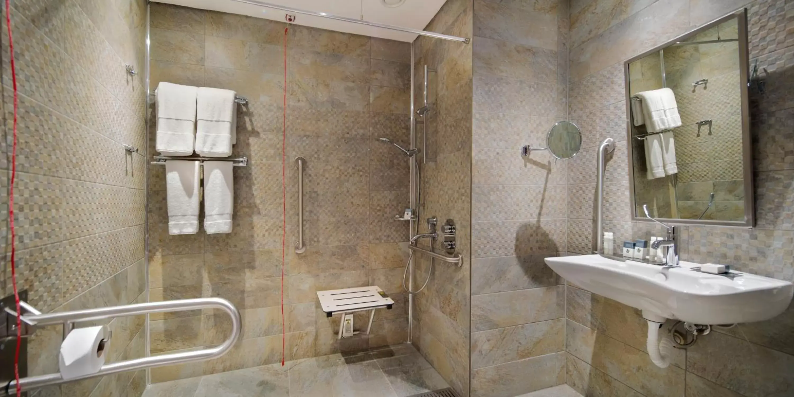 Bathroom in DoubleTree by Hilton Istanbul - Piyalepasa