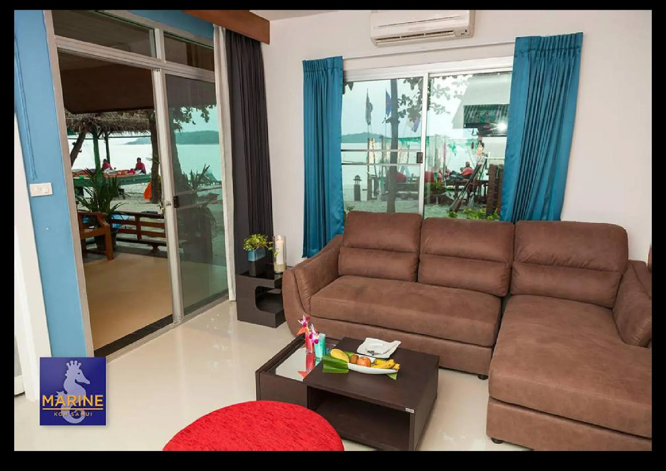 Living room, Seating Area in Marine Chaweng Beach Resort