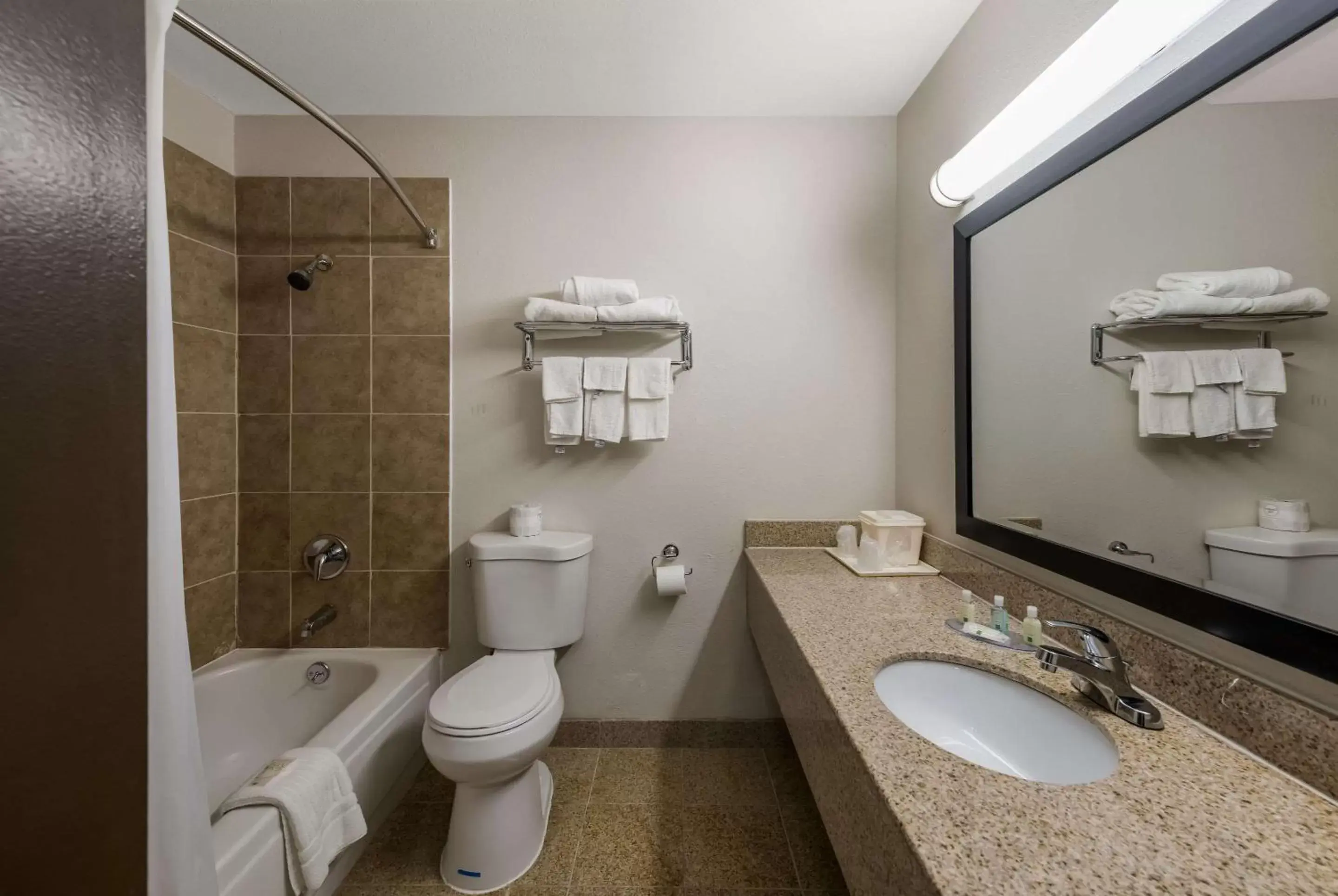 Bedroom, Bathroom in Quality Inn Airport