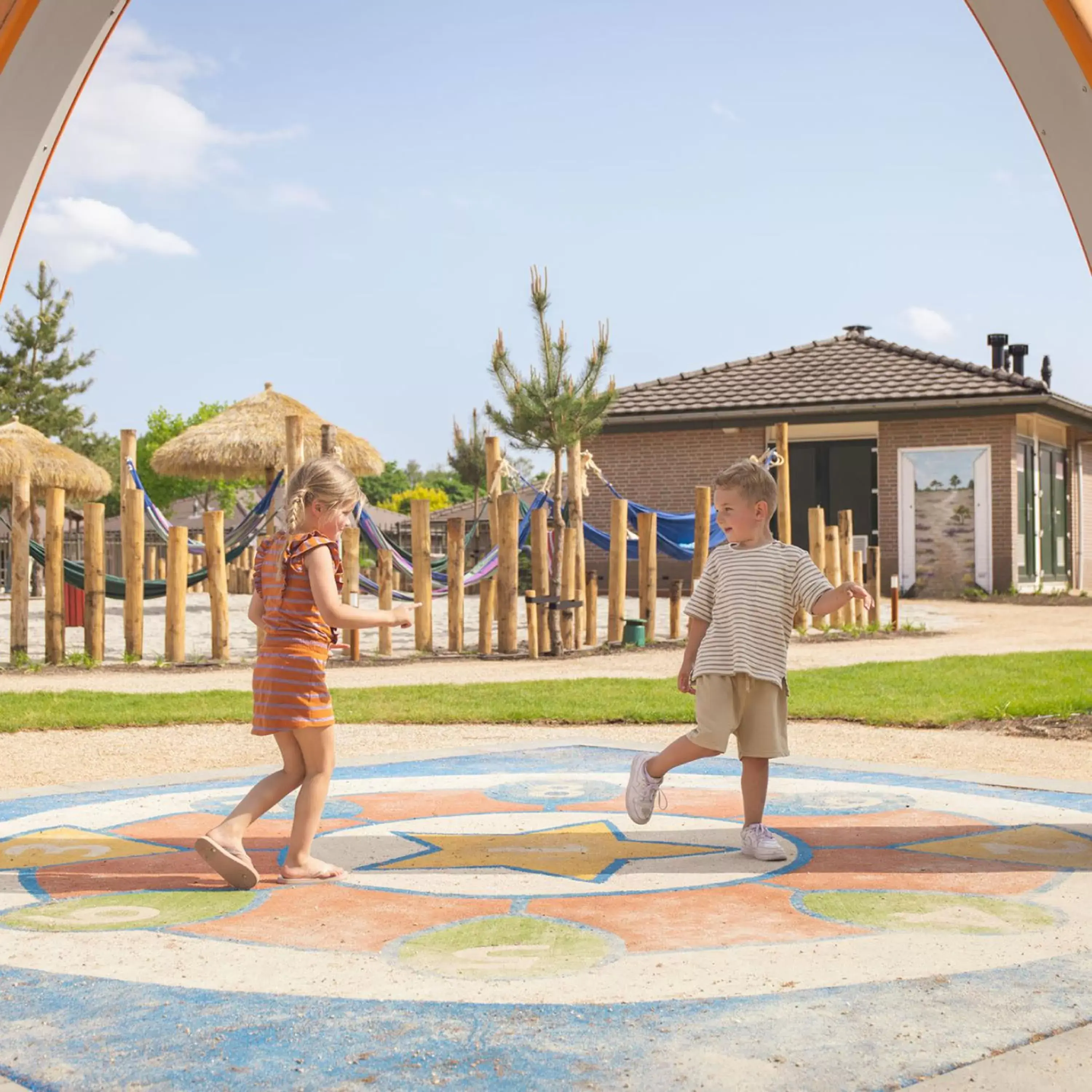 Children play ground in Hotel de Boshoek