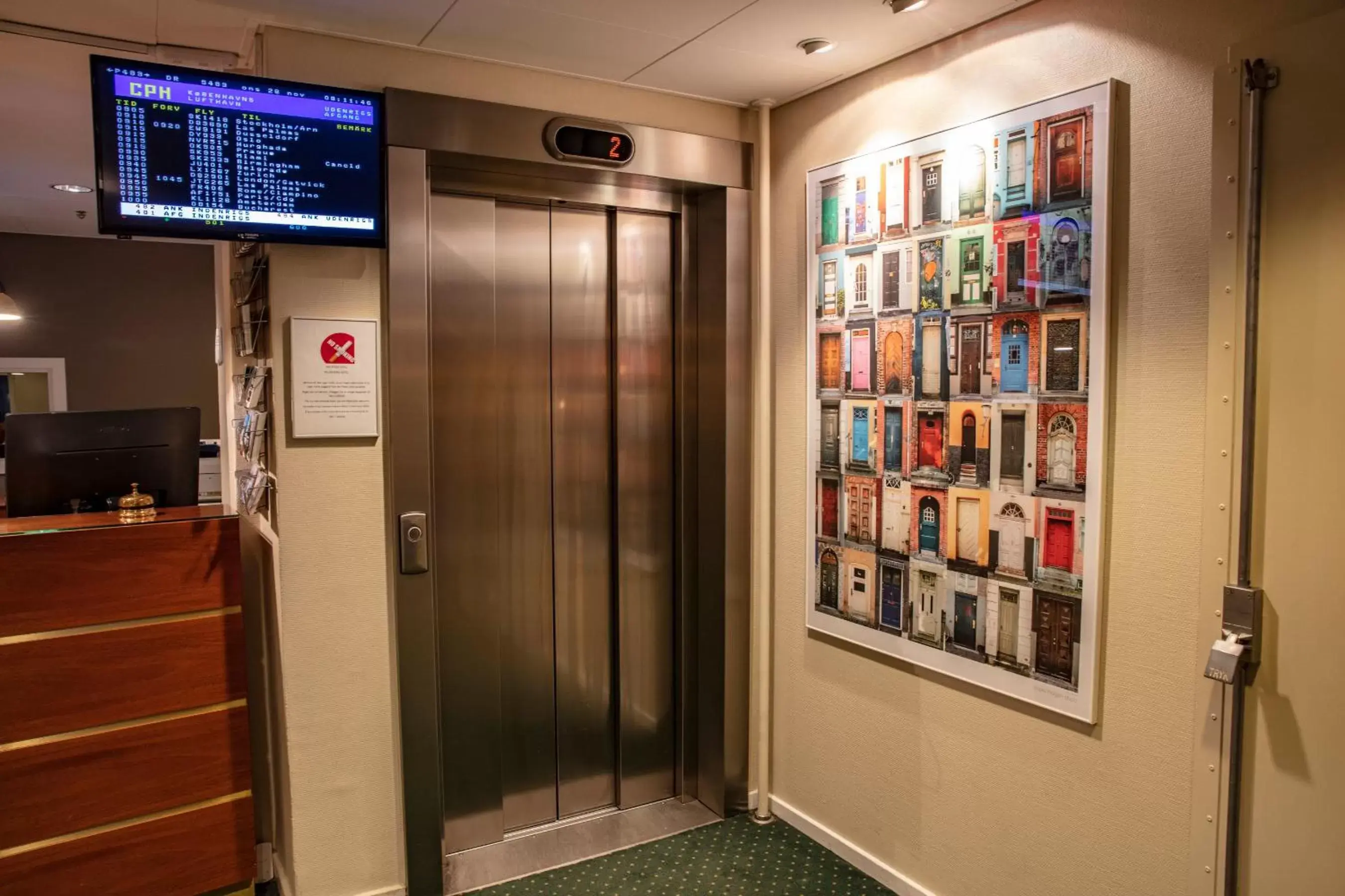 Lobby or reception in City Hotel Nebo