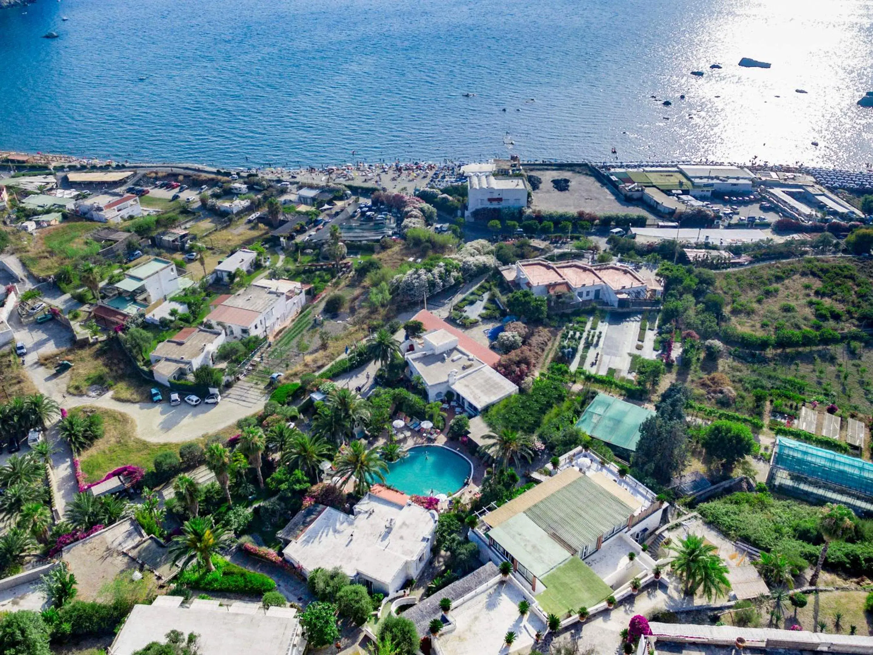 Bird's eye view, Bird's-eye View in Semiramis Hotel De Charme